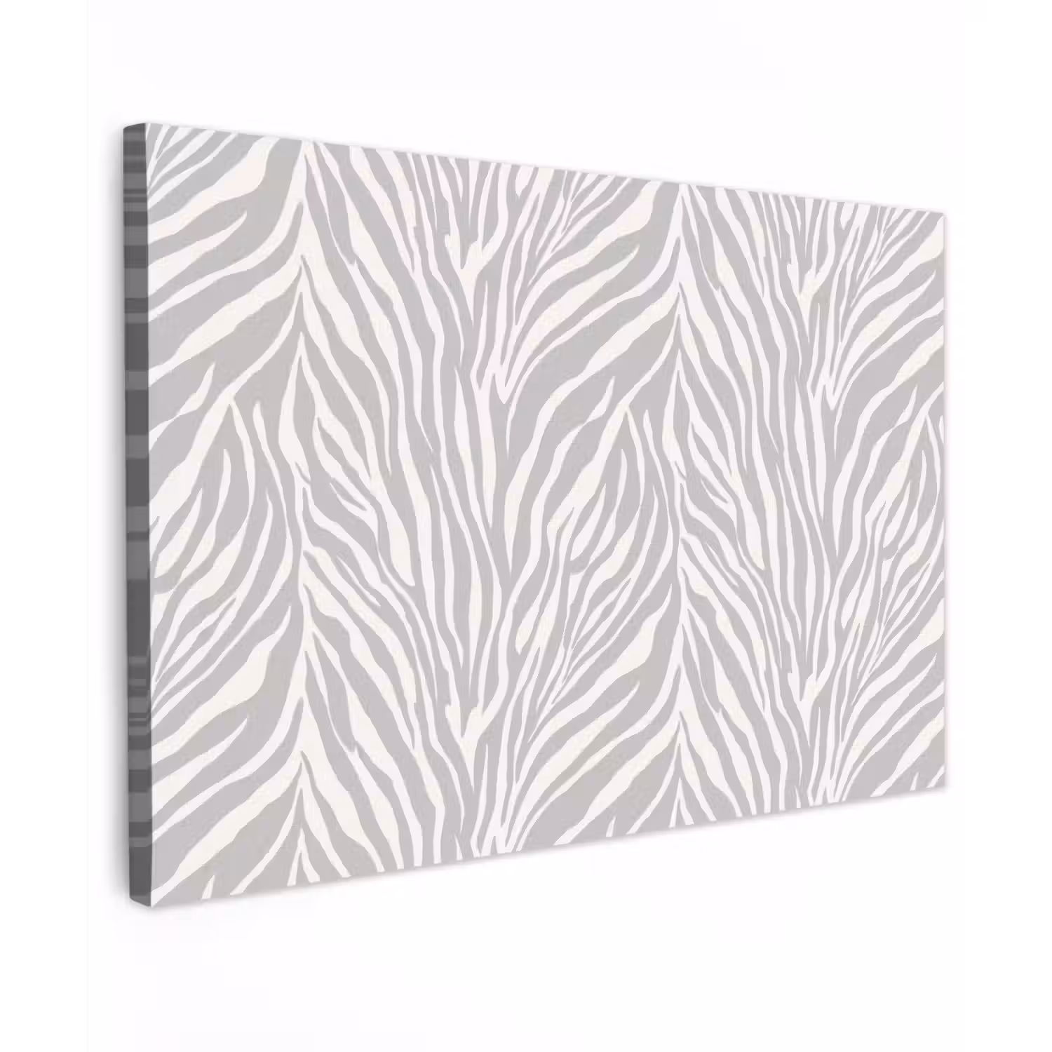 Zebra - Motief - Grijs Tuinposter op houten frame 2 cm dik klein 845 -3d