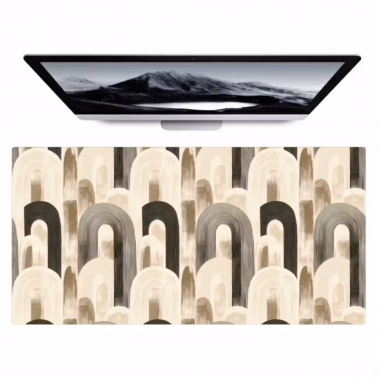 Abstract - Patroon - Bogen Muismat XXL klein 681 -zzz3d