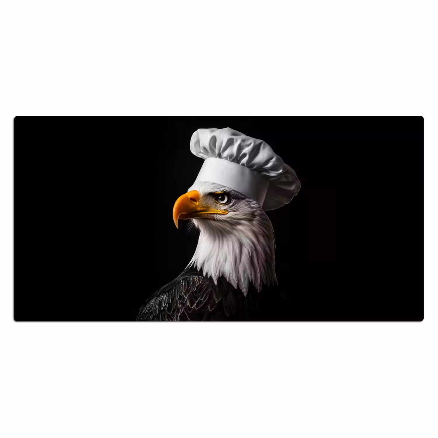 Arend -Amerika - Koksmuts - Vogel - Stoer Muismat XXL klein -3d_leeg