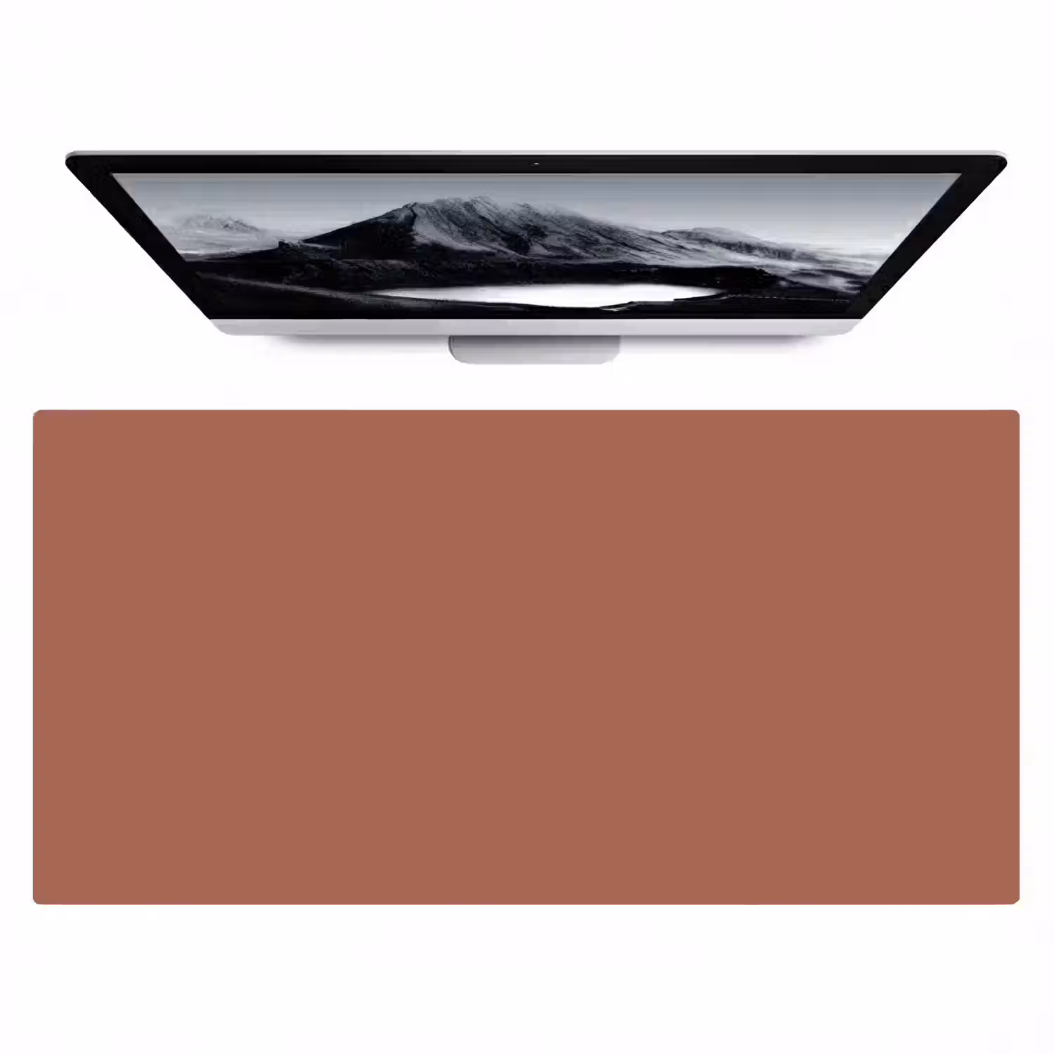 Baked - Earth - Oranje Muismat XXL klein 681 -zzz3d