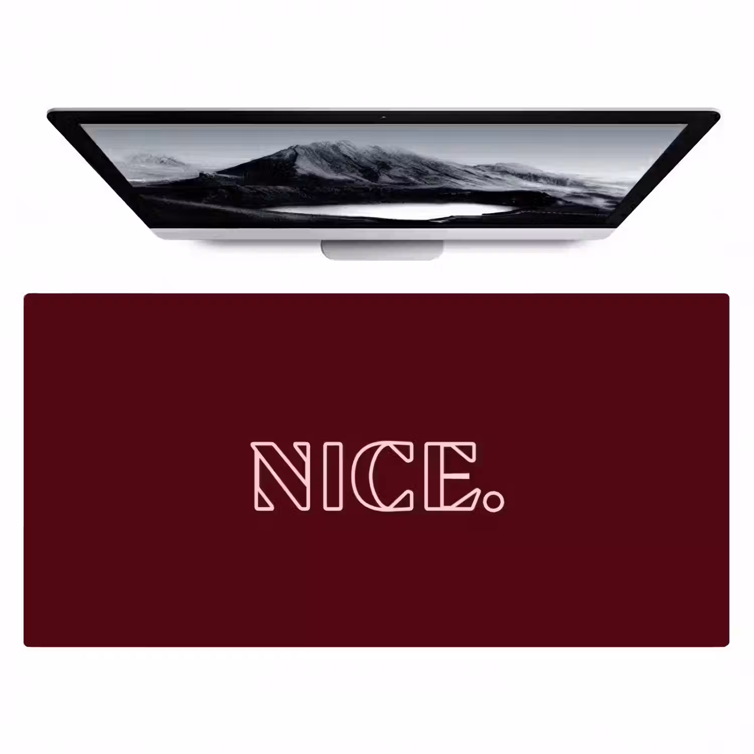 Bordeaux - Nice - minimalistisch Muismat XXL klein -zzz3d