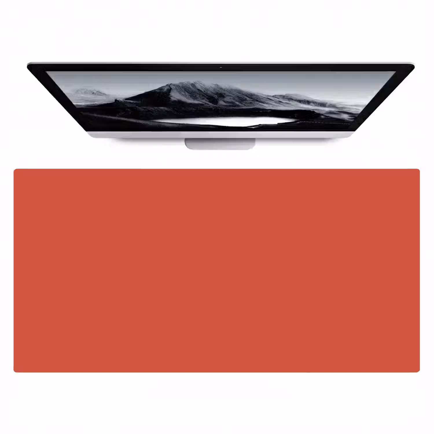 Brick - Red - Rood Muismat XXL klein 681 -zzz3d