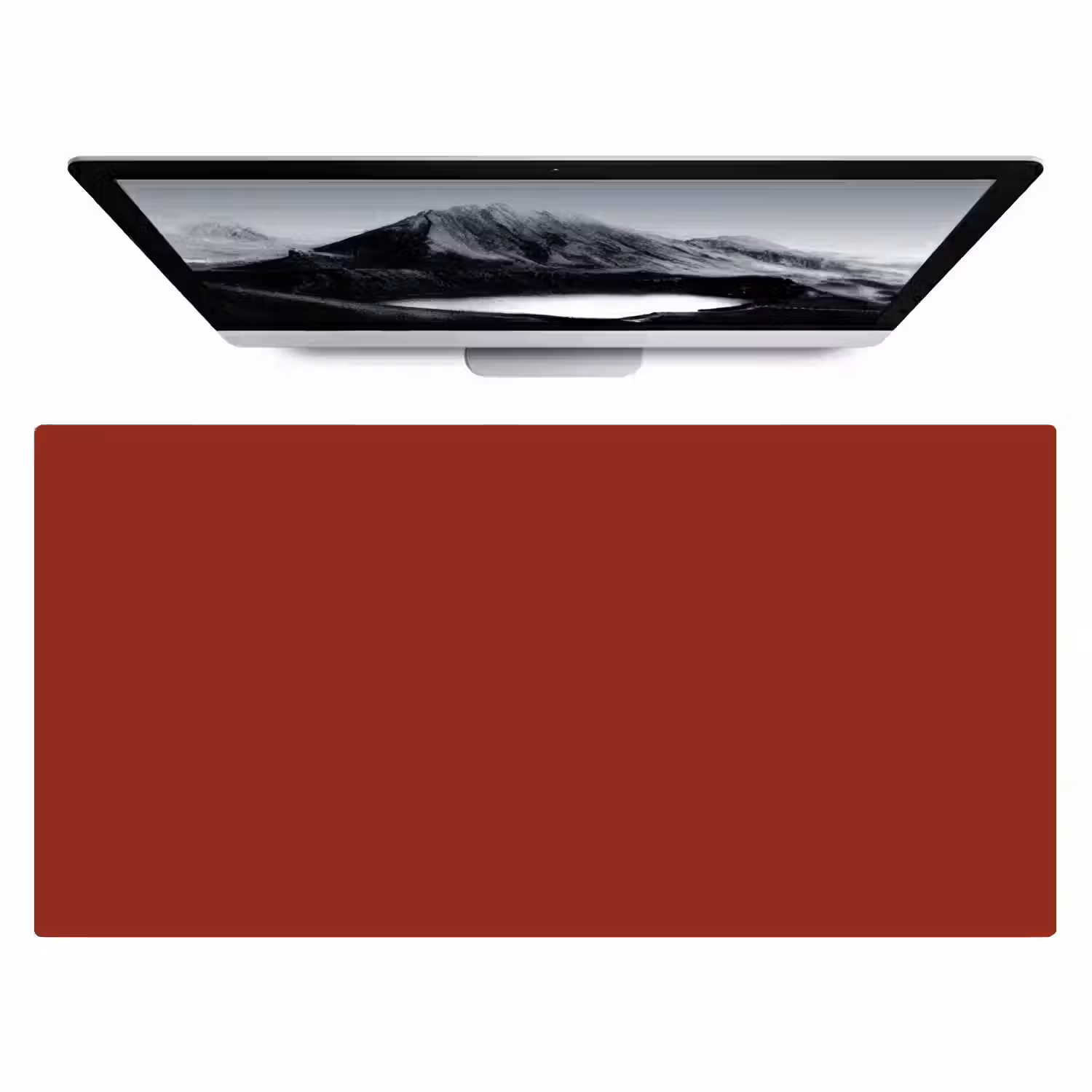 Burnt - Copper - Rood Muismat XXL klein 681 -zzz3d
