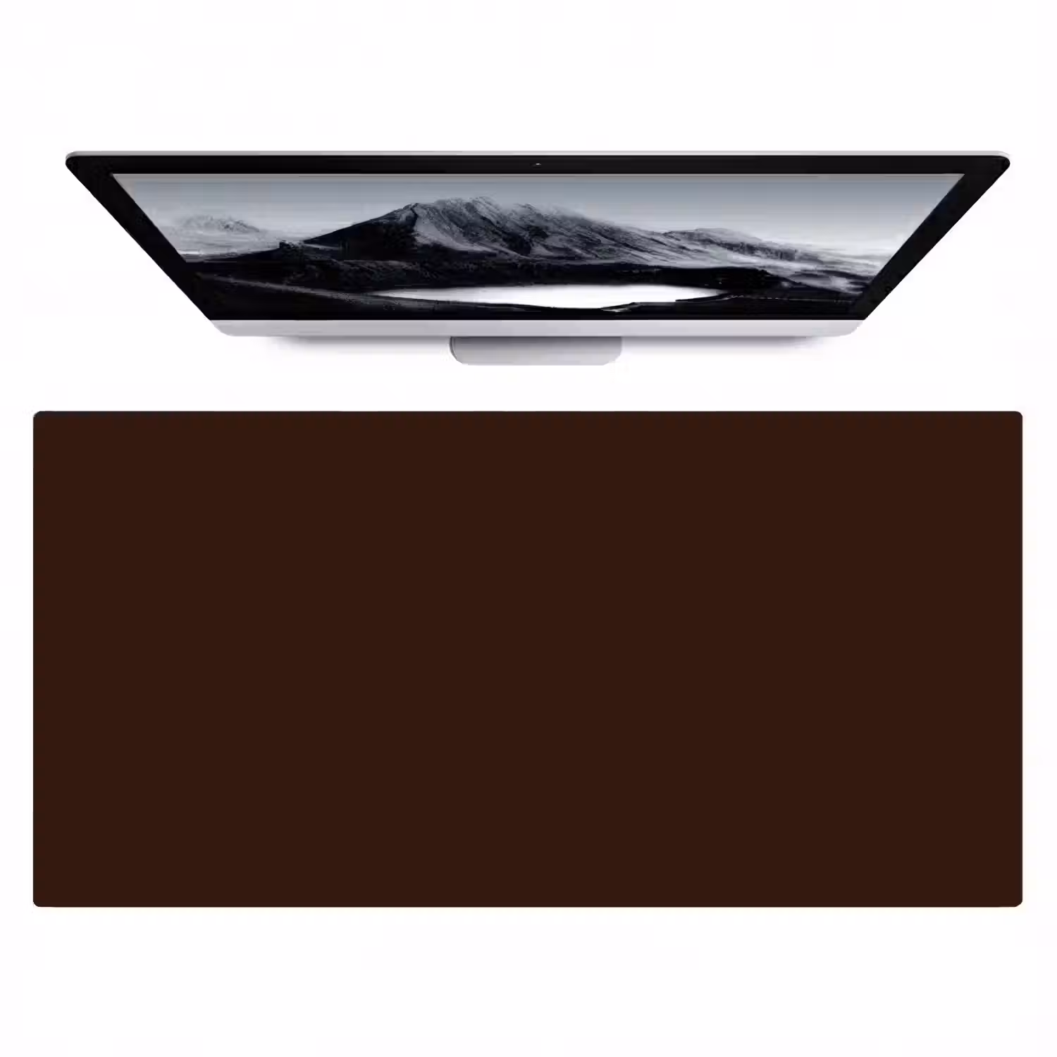 Dark - Chocolate - Bruin Muismat XXL klein 681 -zzz3d