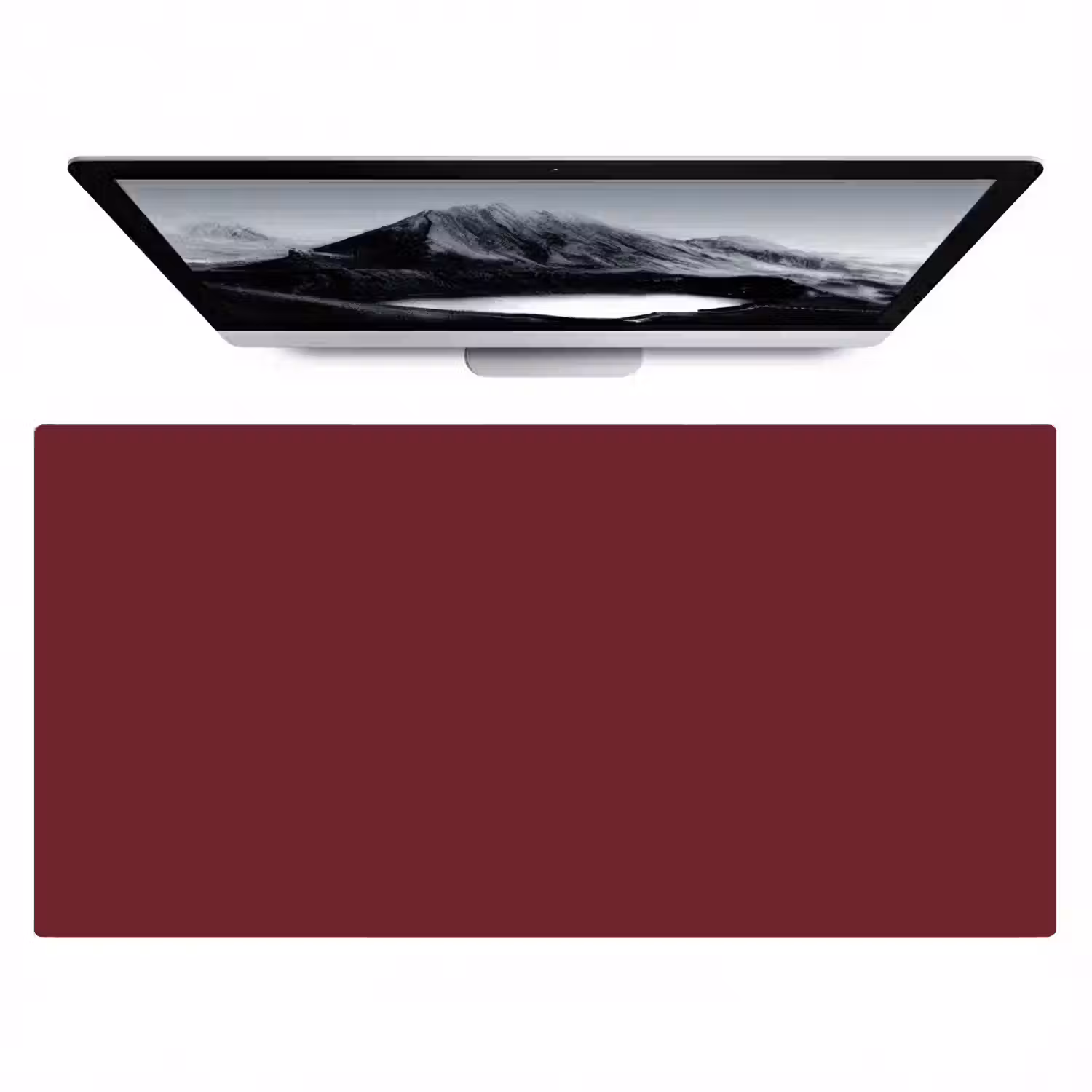 Dark - Garnet - Rood Muismat XXL klein 681 -zzz3d