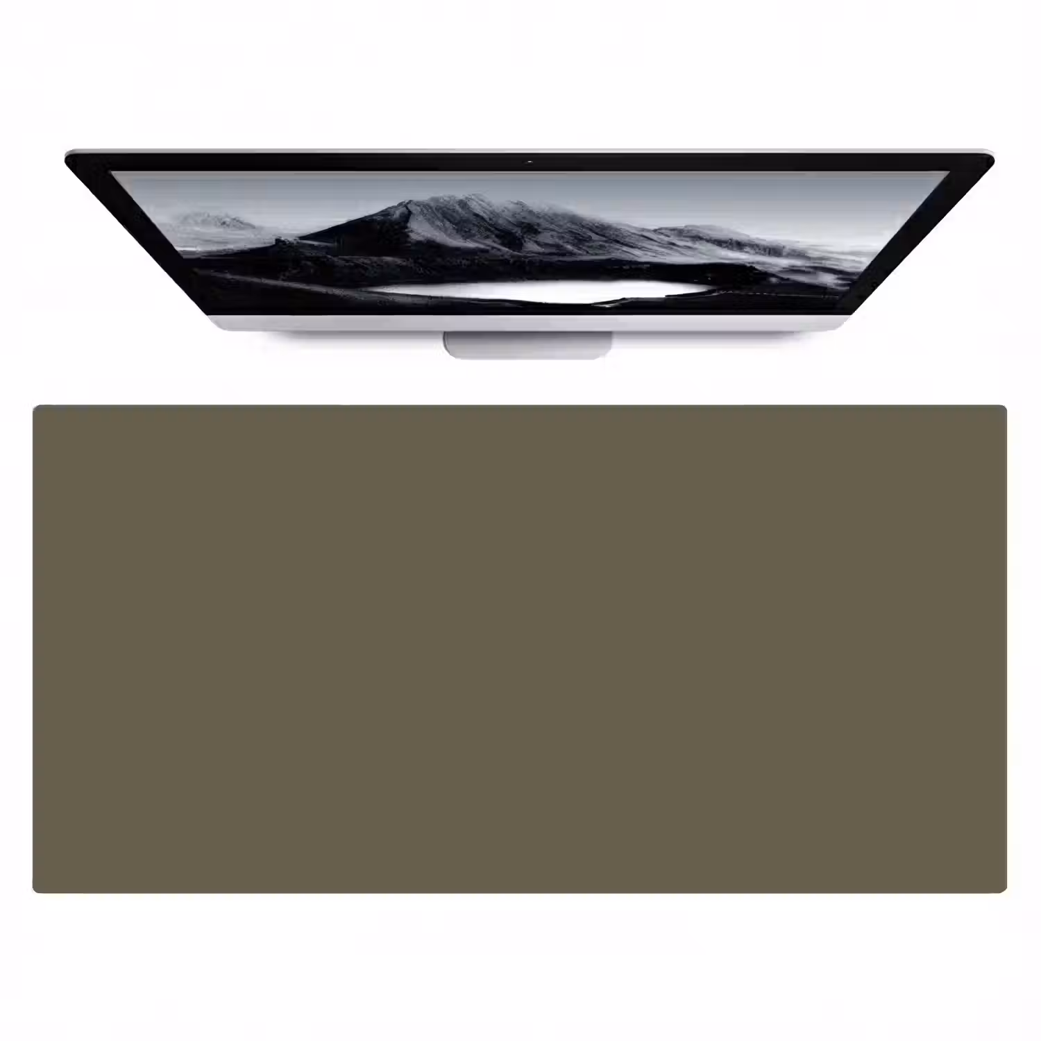 Deep - Khaki - Groen Muismat XXL klein 681 -zzz3d