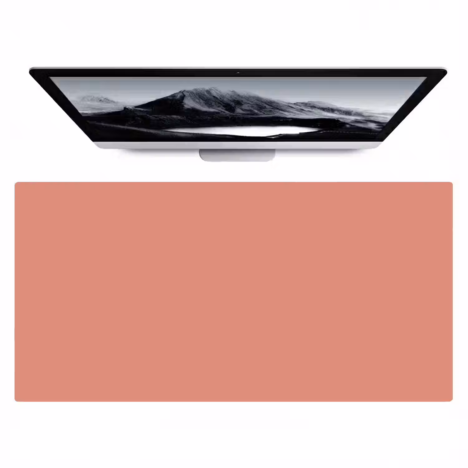 Earthy - Rose - Koraal Muismat XXL klein 681 -zzz3d