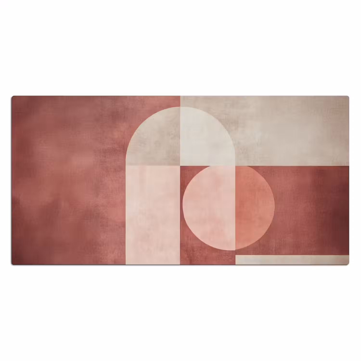 Figuren - Abstract - Roze Muismat XXL klein -3d_leeg