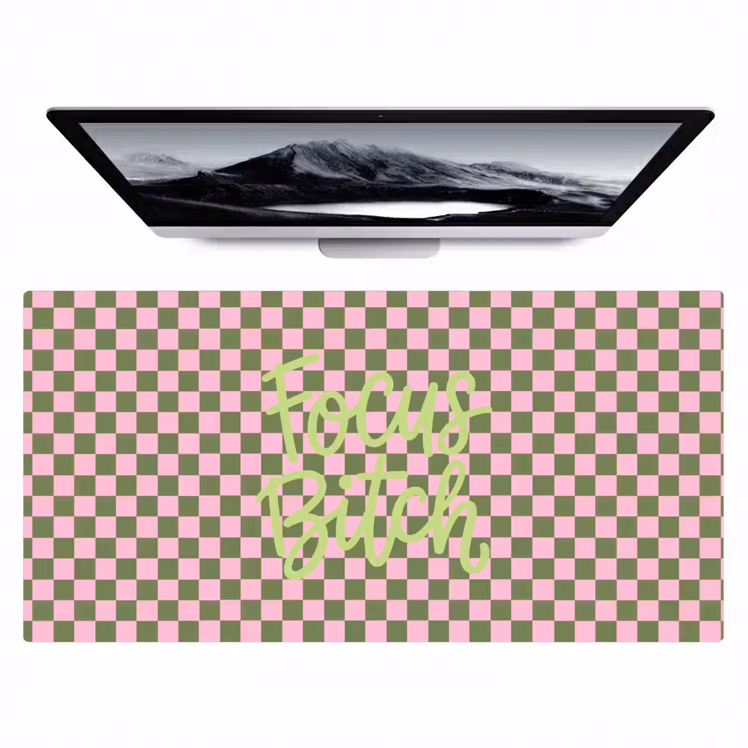 Focus - Vakken - Roze Muismat XXL klein -zzz3d