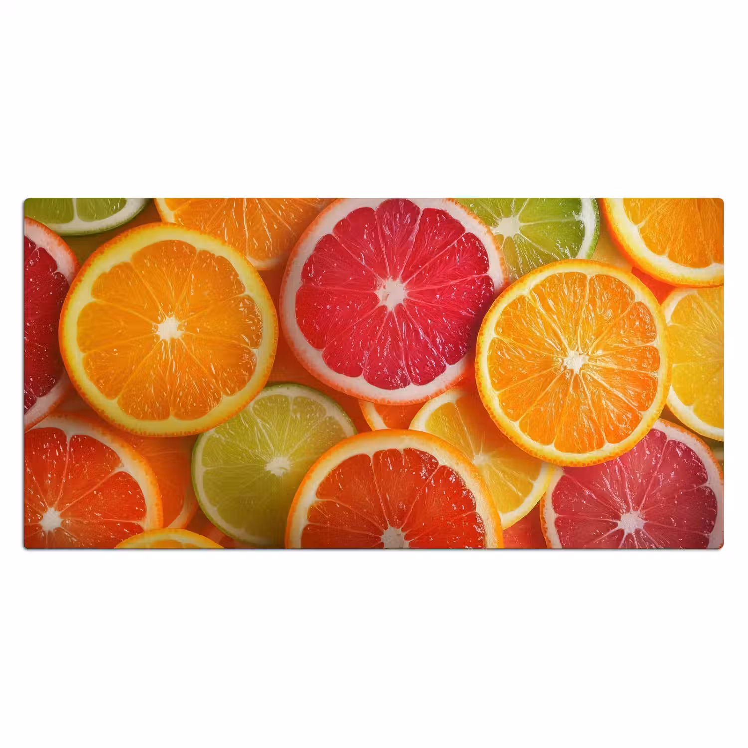 Fruit - Kleurrijk - Close up Muismat XXL klein -3d_leeg