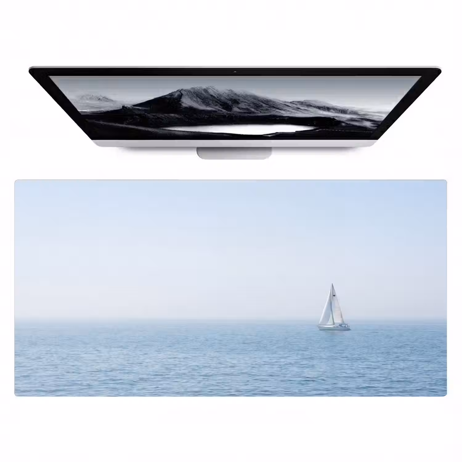 Horizon - Zeilboot - Zee Muismat XXL klein -zzz3d