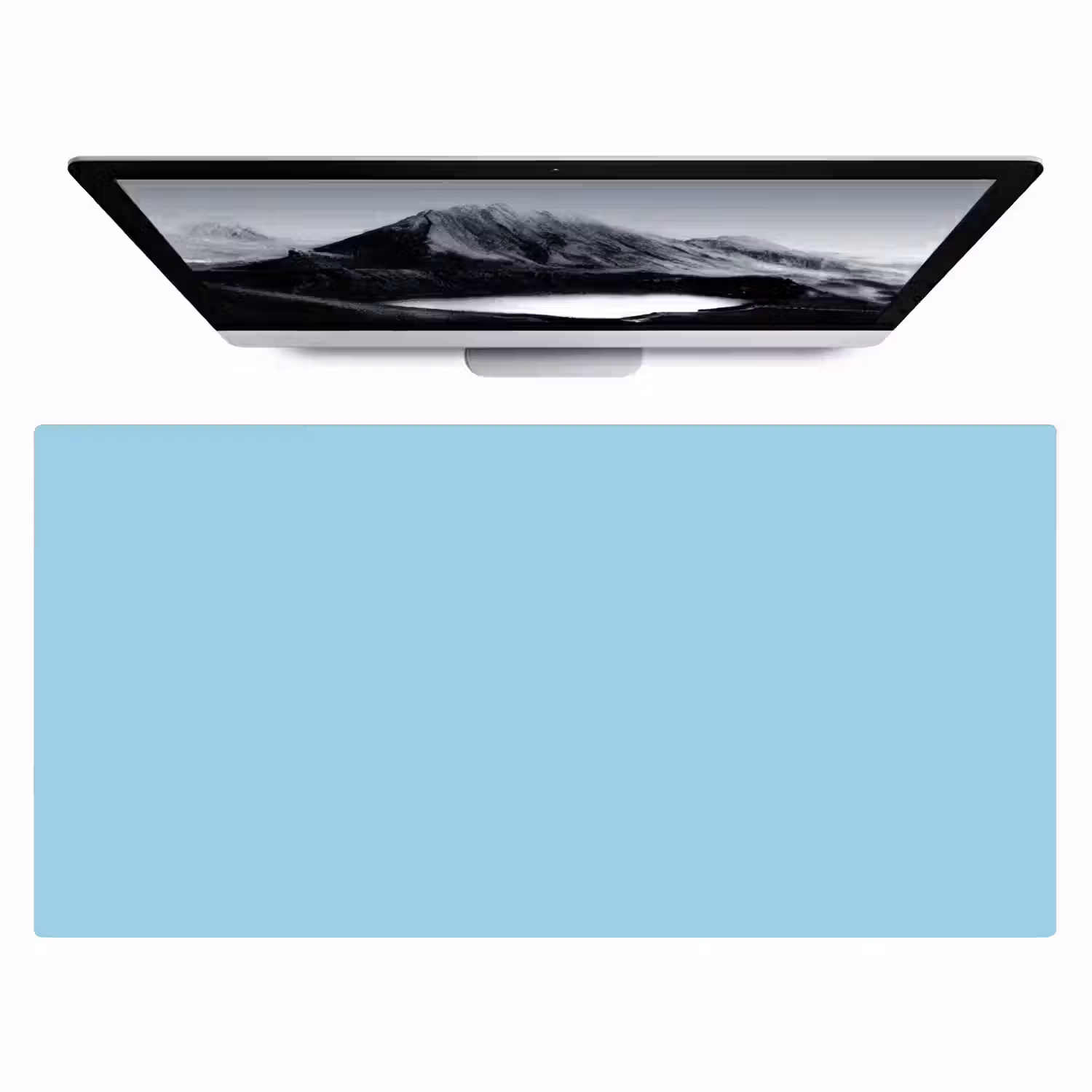 Ice - Blue - Blauw Muismat XXL klein 681 -zzz3d