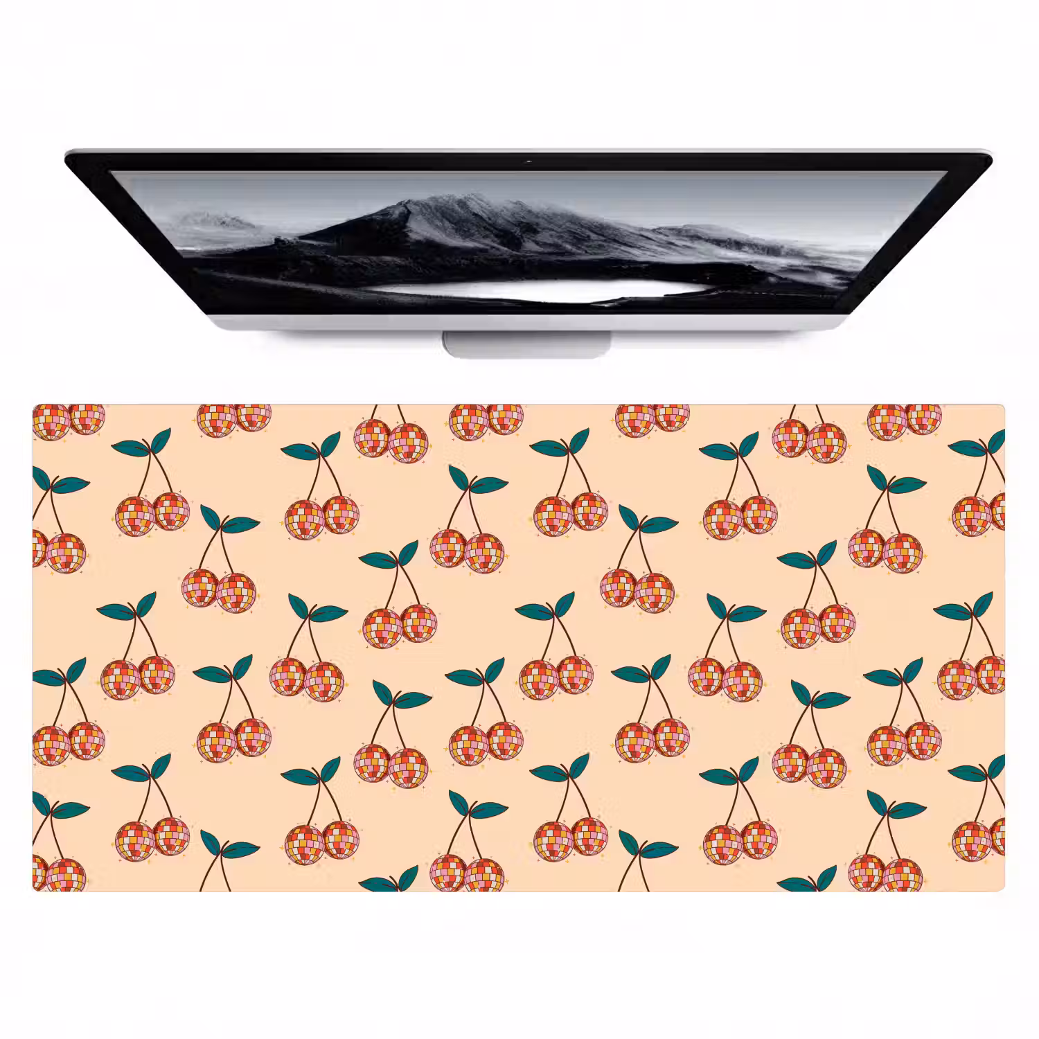 Kers - Disco - Patroon Muismat XXL klein 681 -zzz3d
