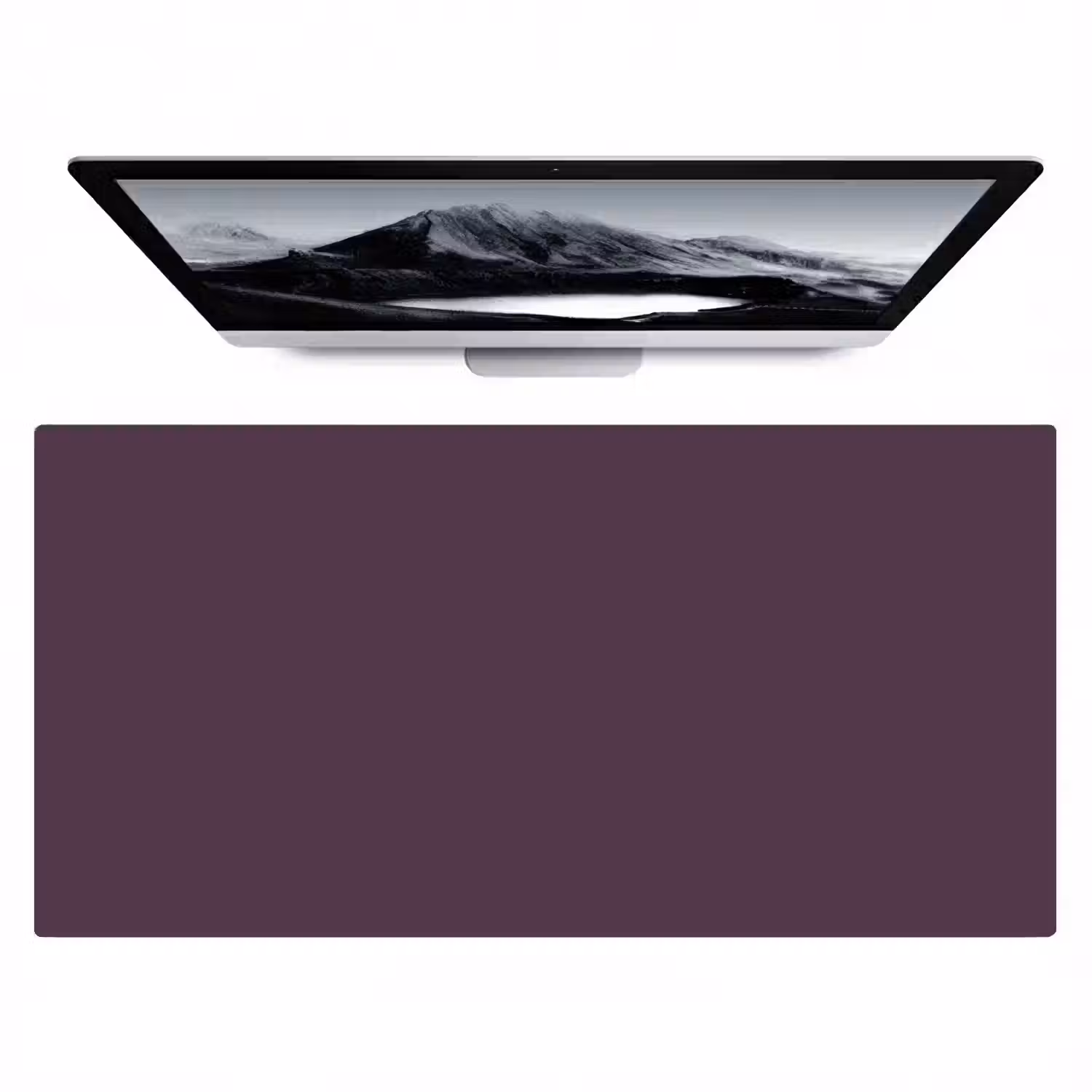 Midnight - Plum - Paars Muismat XXL klein 681 -zzz3d