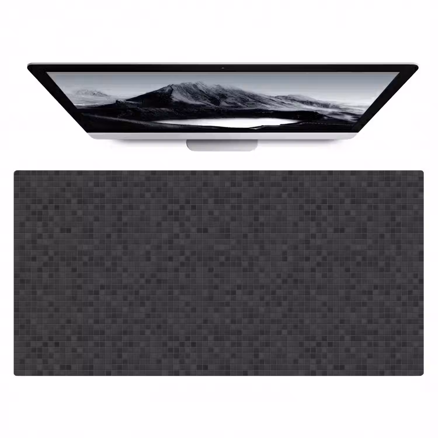 Mozaïek - Patroon - Zwart Muismat XXL klein 681 -zzz3d