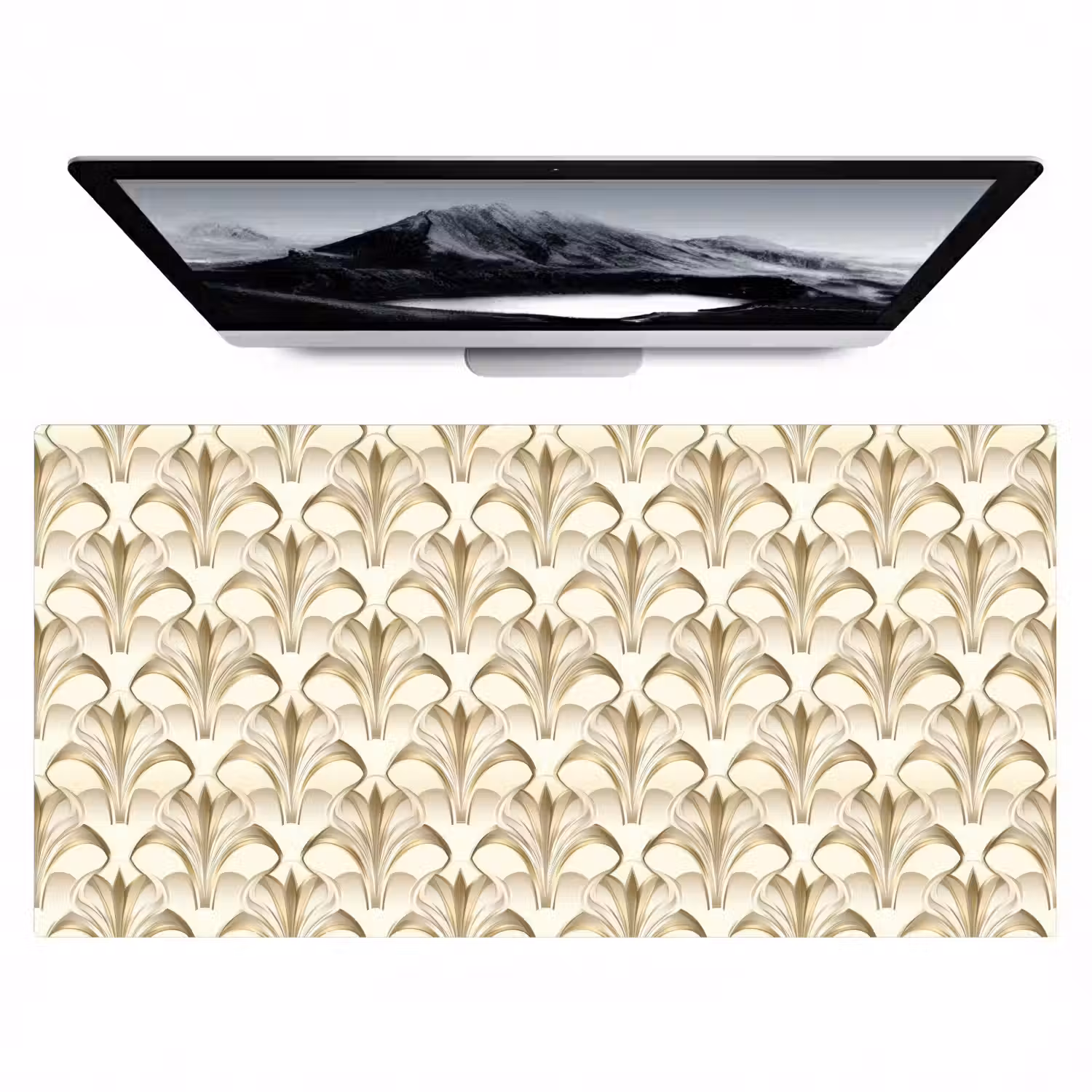 Ornament - Barok - Goud Muismat XXL klein 681 -zzz3d