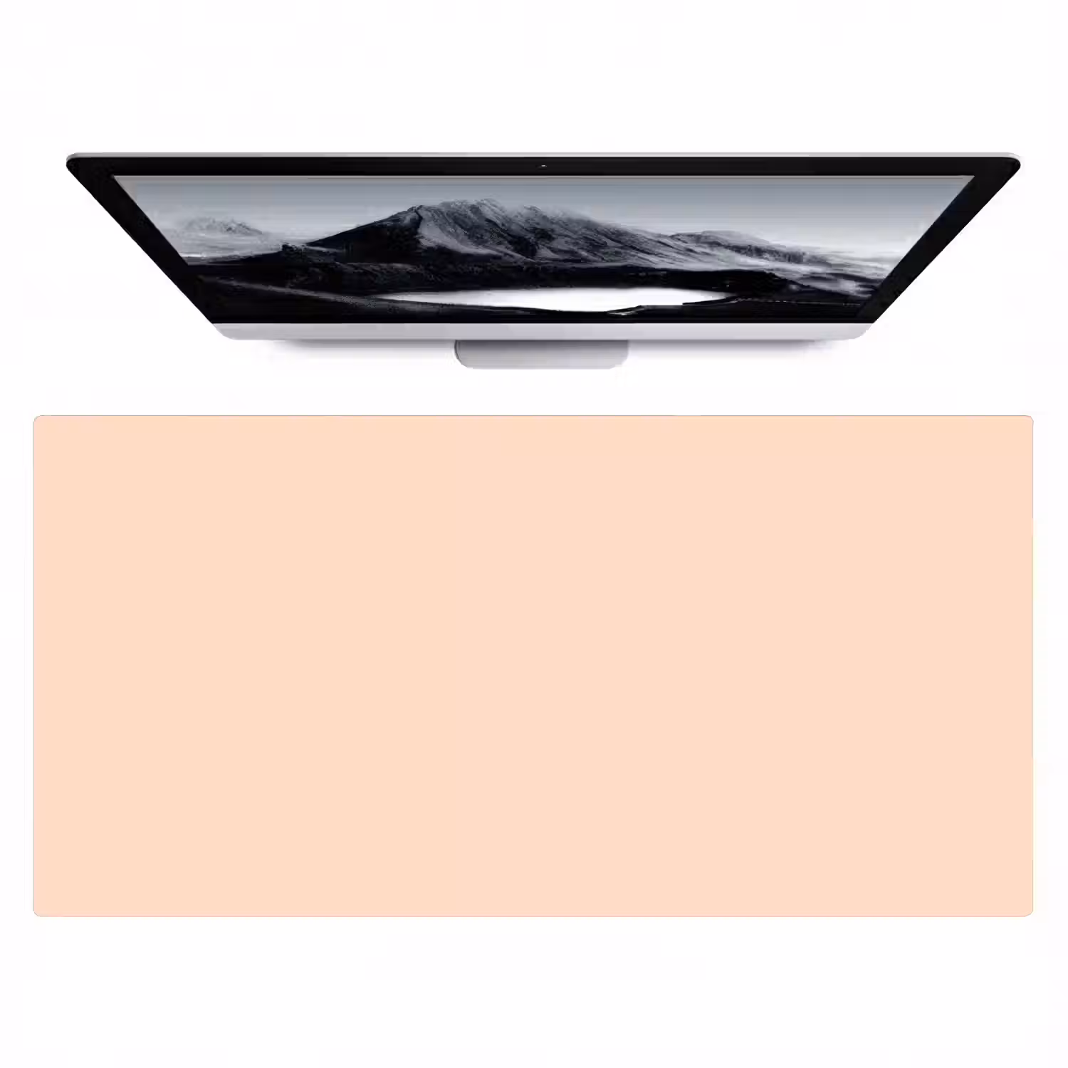 Pale - Peach - Nude Muismat XXL klein 681 -zzz3d