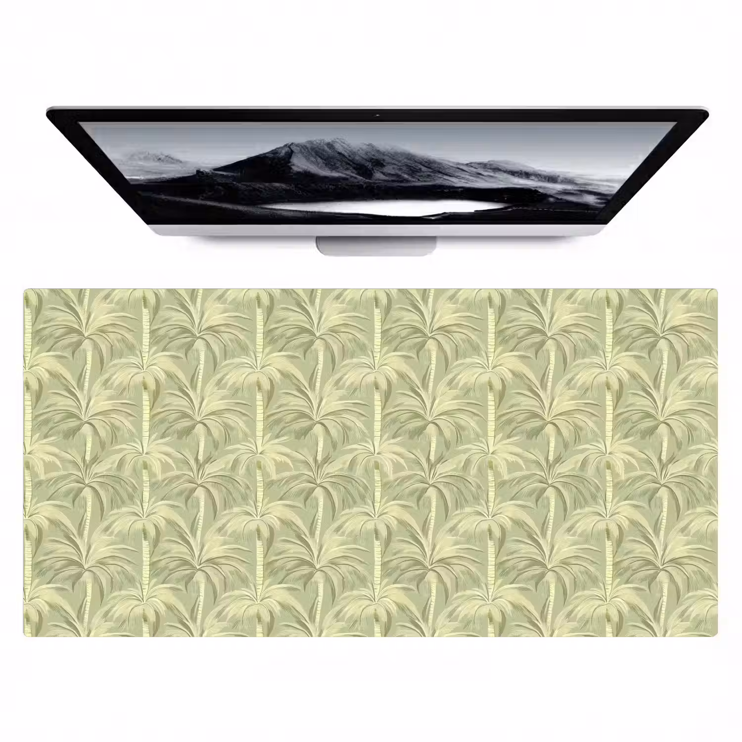Palmwoud - Tropisch - Groen Muismat XXL klein 681 -zzz3d