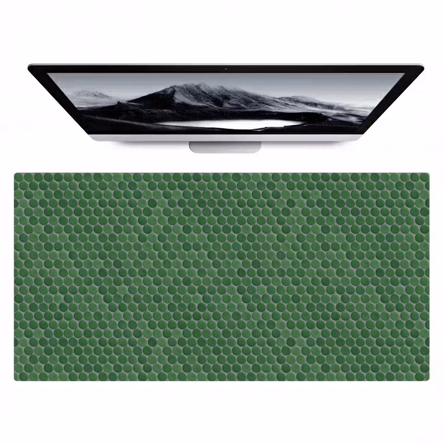 Penny - Mozaïek - Bosgroen - Green Muismat XXL klein 681 -zzz3d