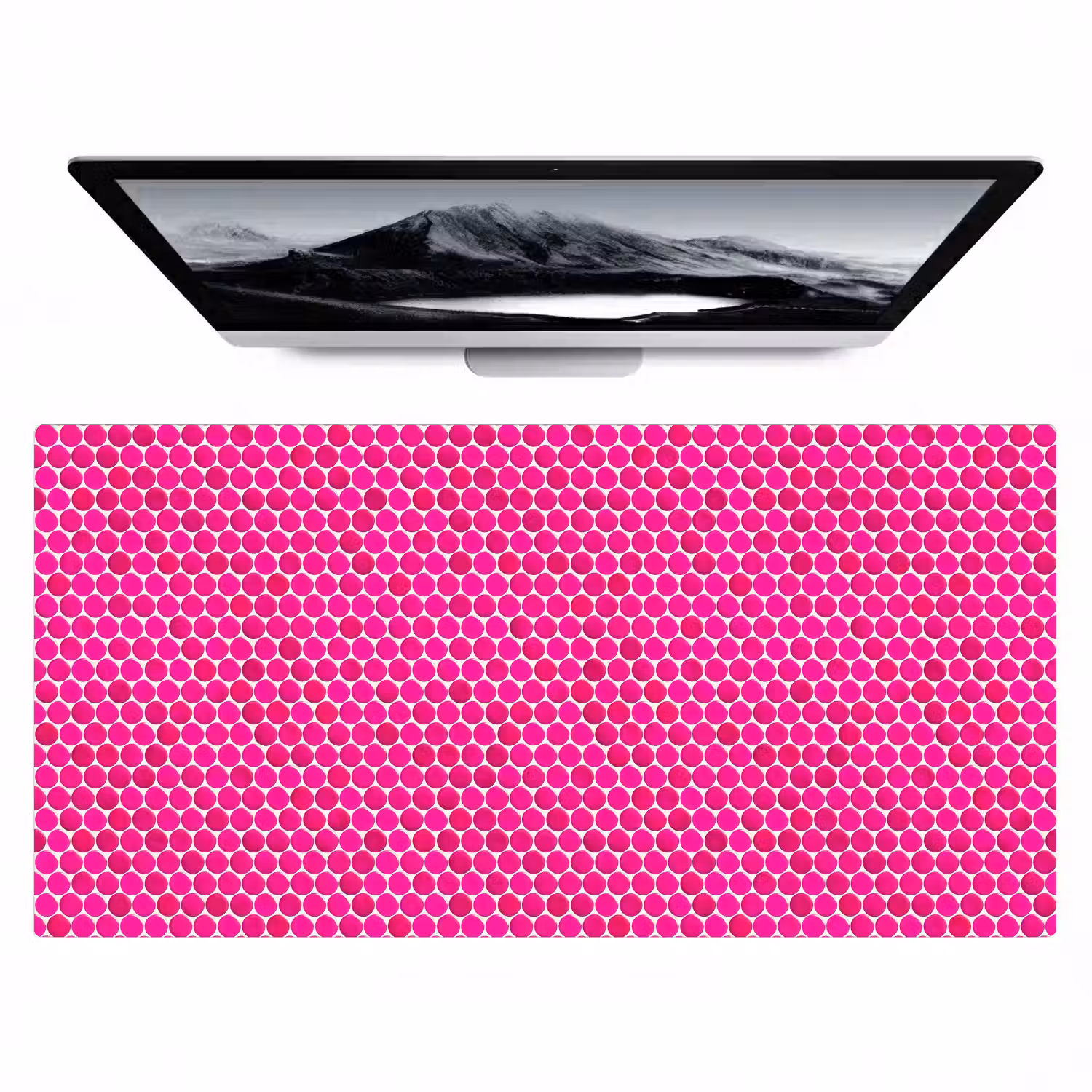 Penny - Mozaïek - Felroze Muismat XXL klein 681 -zzz3d