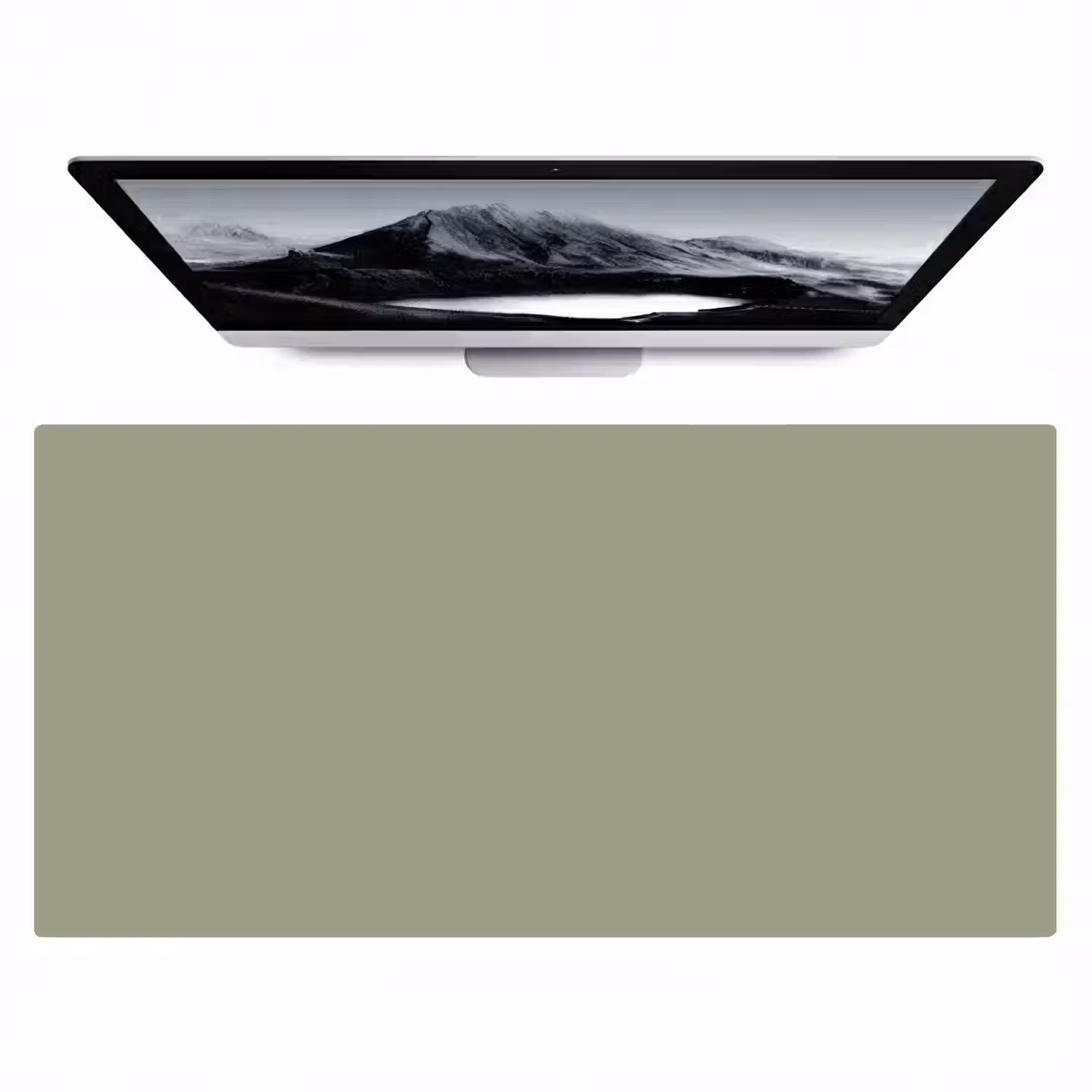 Sage - Mist - Groen Muismat XXL klein 681 -zzz3d