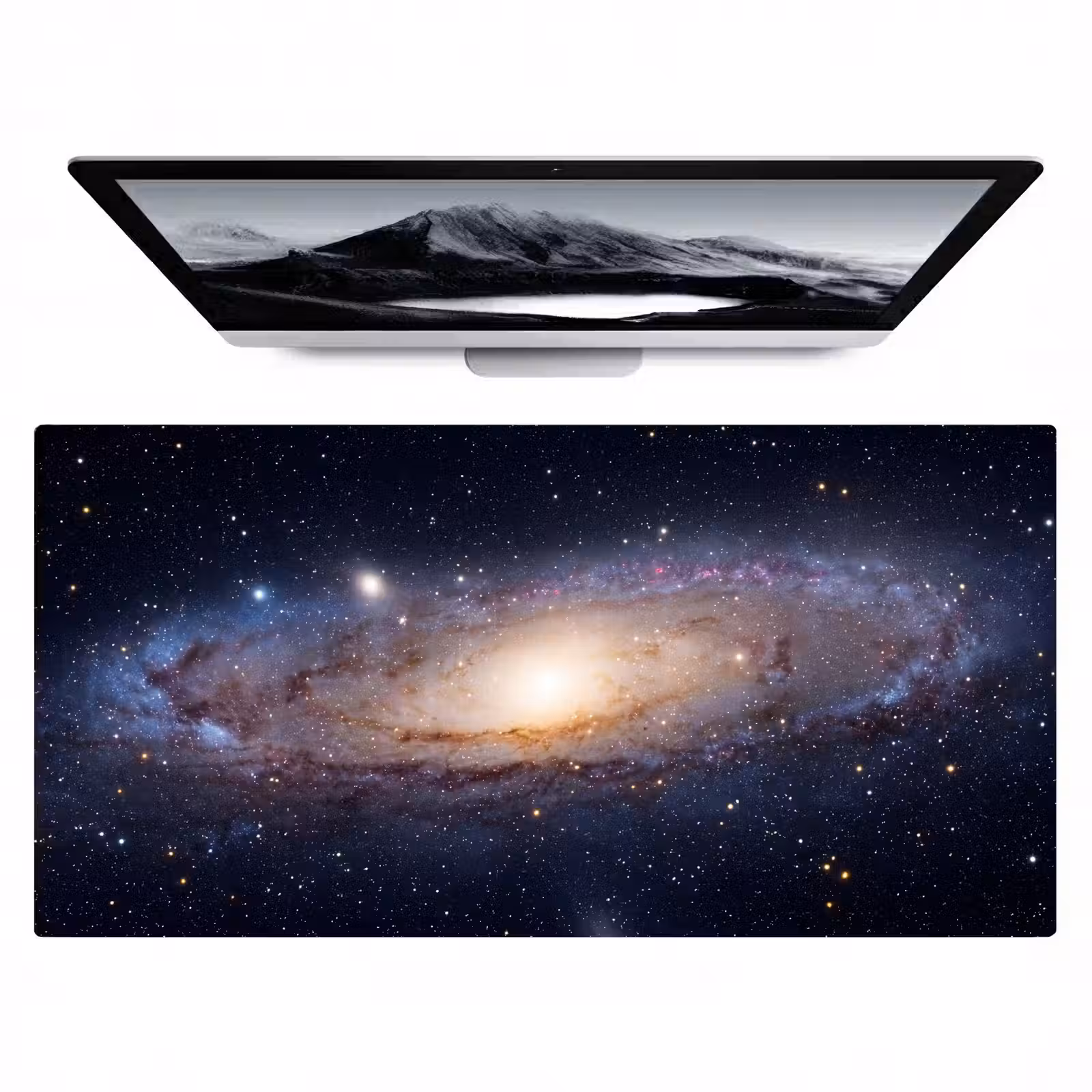 Bureau onderlegger - Sterrenstelsel - Ruimte - Kosmos - Sterrenstelsel - Ruimte - Kosmos Muismat XXL klein