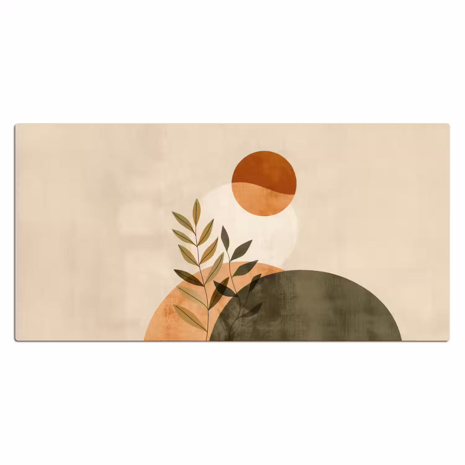 Takken - Vormen - Abstract Muismat XXL klein -3d_leeg