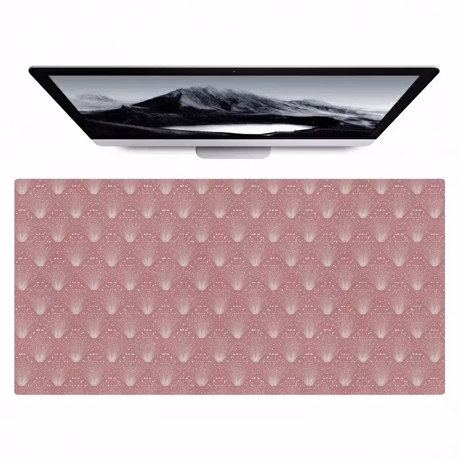 Trendy - Patroon - Roze Muismat XXL klein 681 -zzz3d