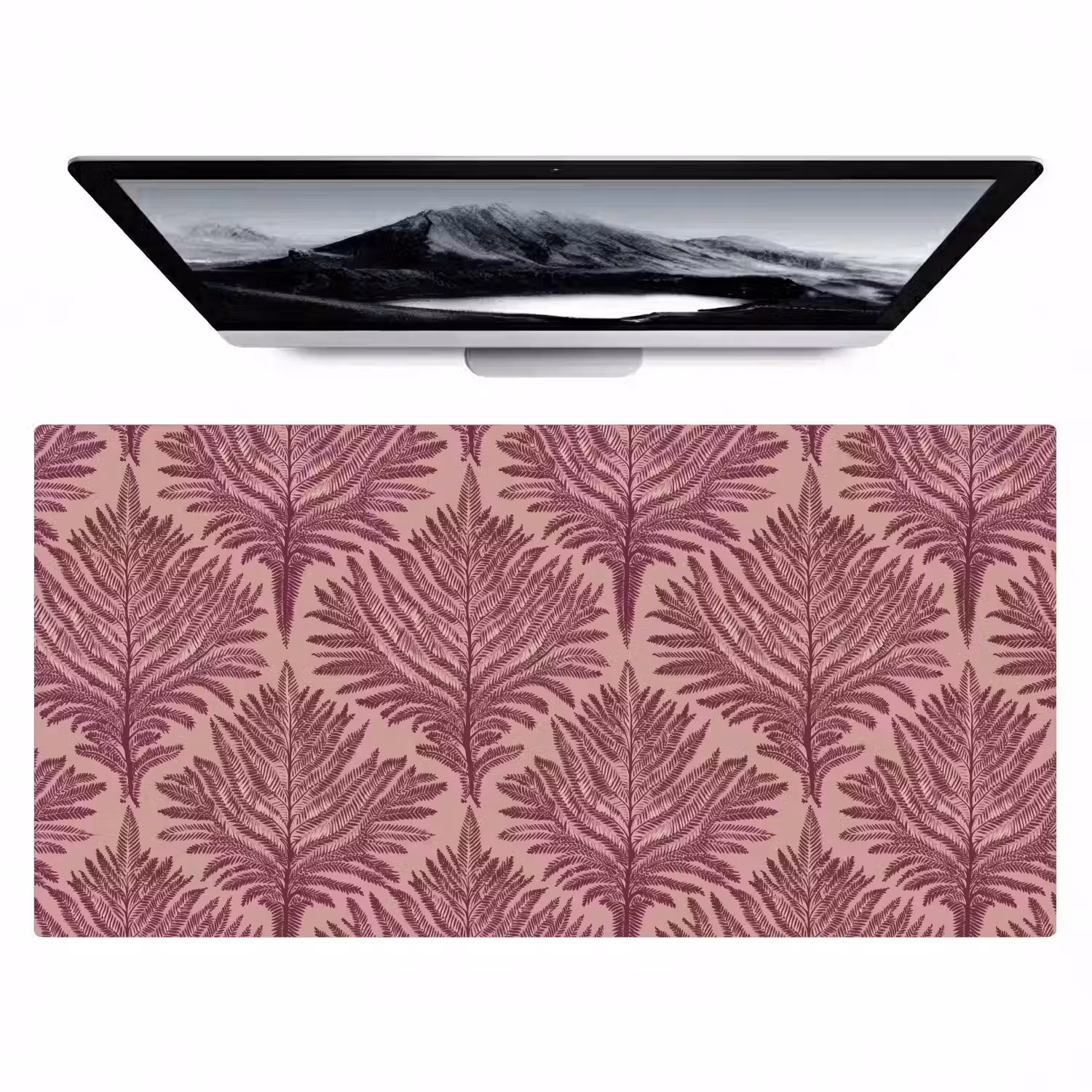 Varen - Patroon - Paars Muismat XXL klein 681 -zzz3d