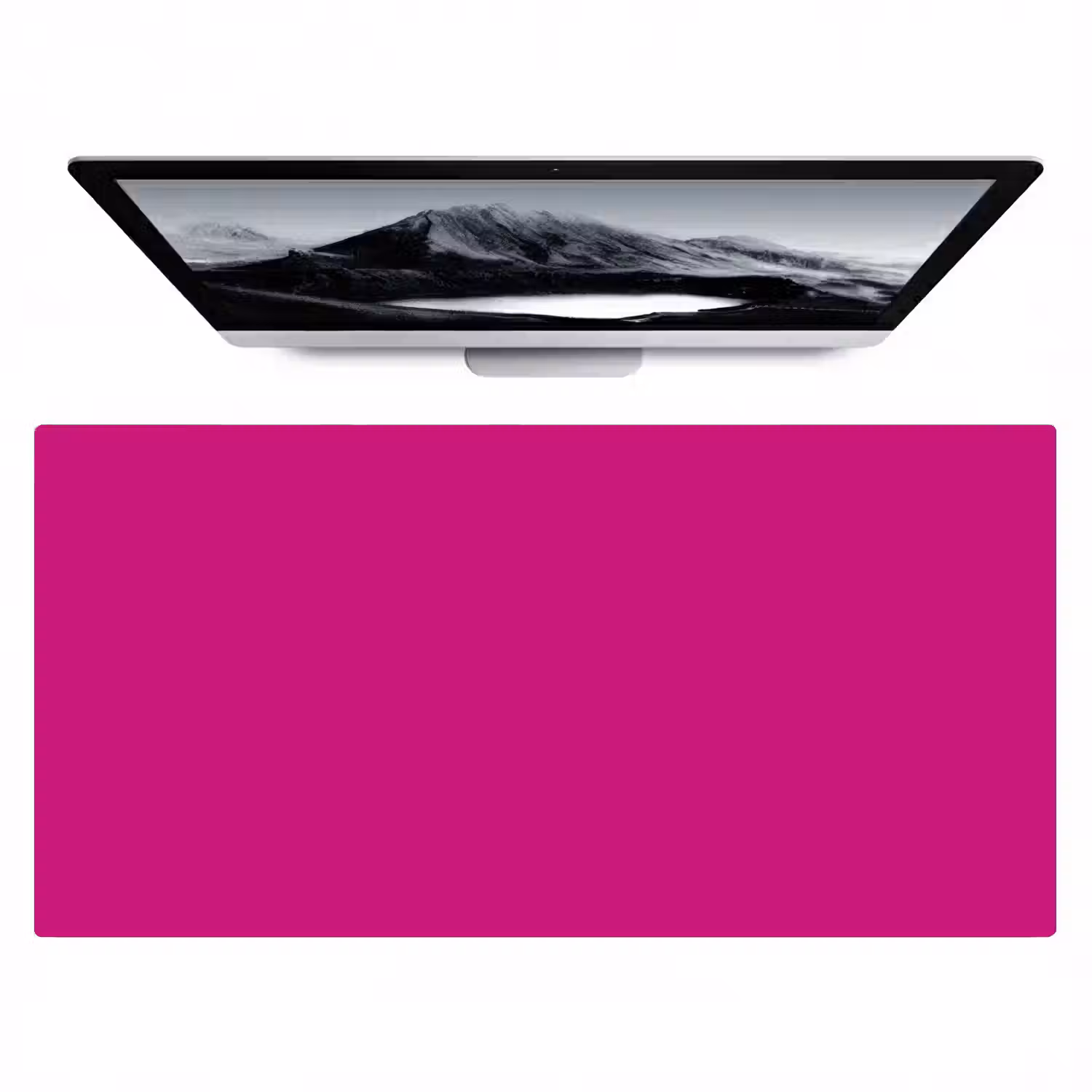 Velvet - Magenta - Roze Muismat XXL klein 681 -zzz3d