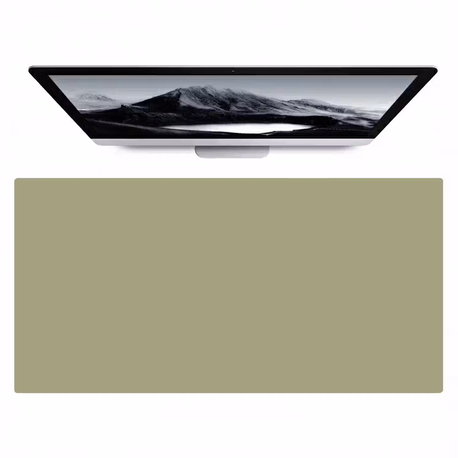 Vintage - Sage - Groen Muismat XXL klein 681 -zzz3d