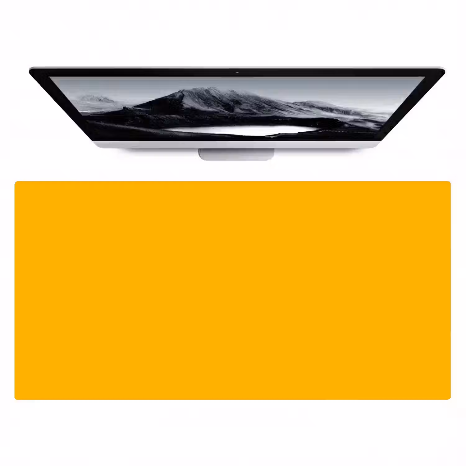 Vivid - Amber - Geel Muismat XXL klein 681 -zzz3d
