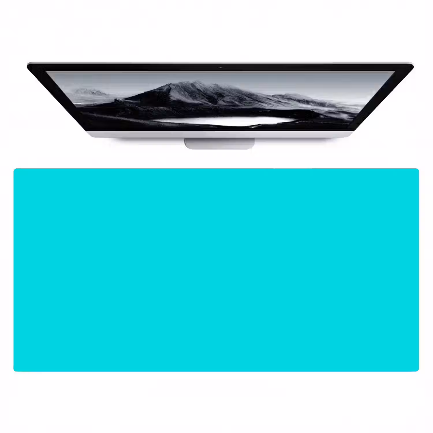 Vivid - Aquamarine - Turkoois Muismat XXL klein 681 -zzz3d