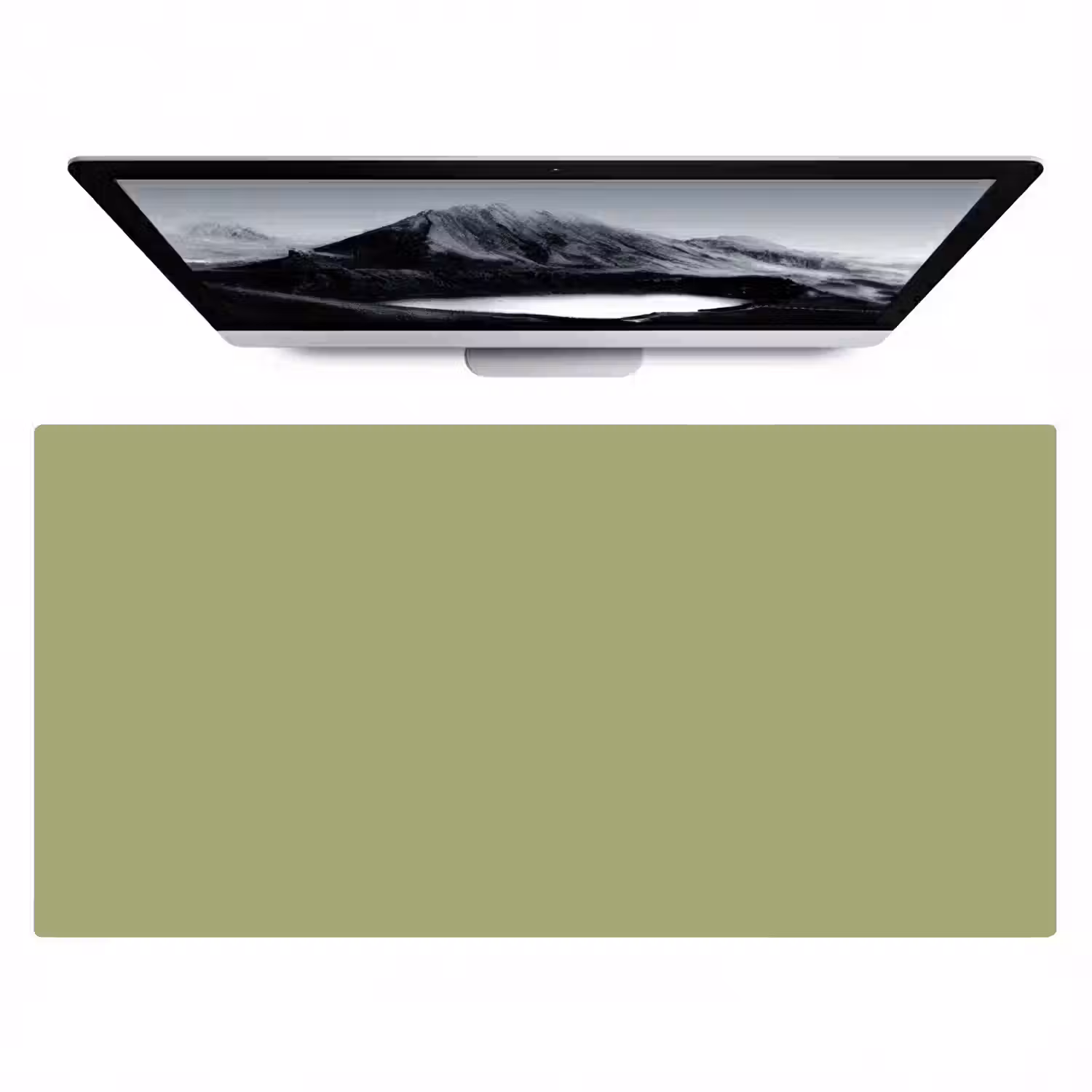 Whispering - Sage - Groen Muismat XXL klein 681 -zzz3d
