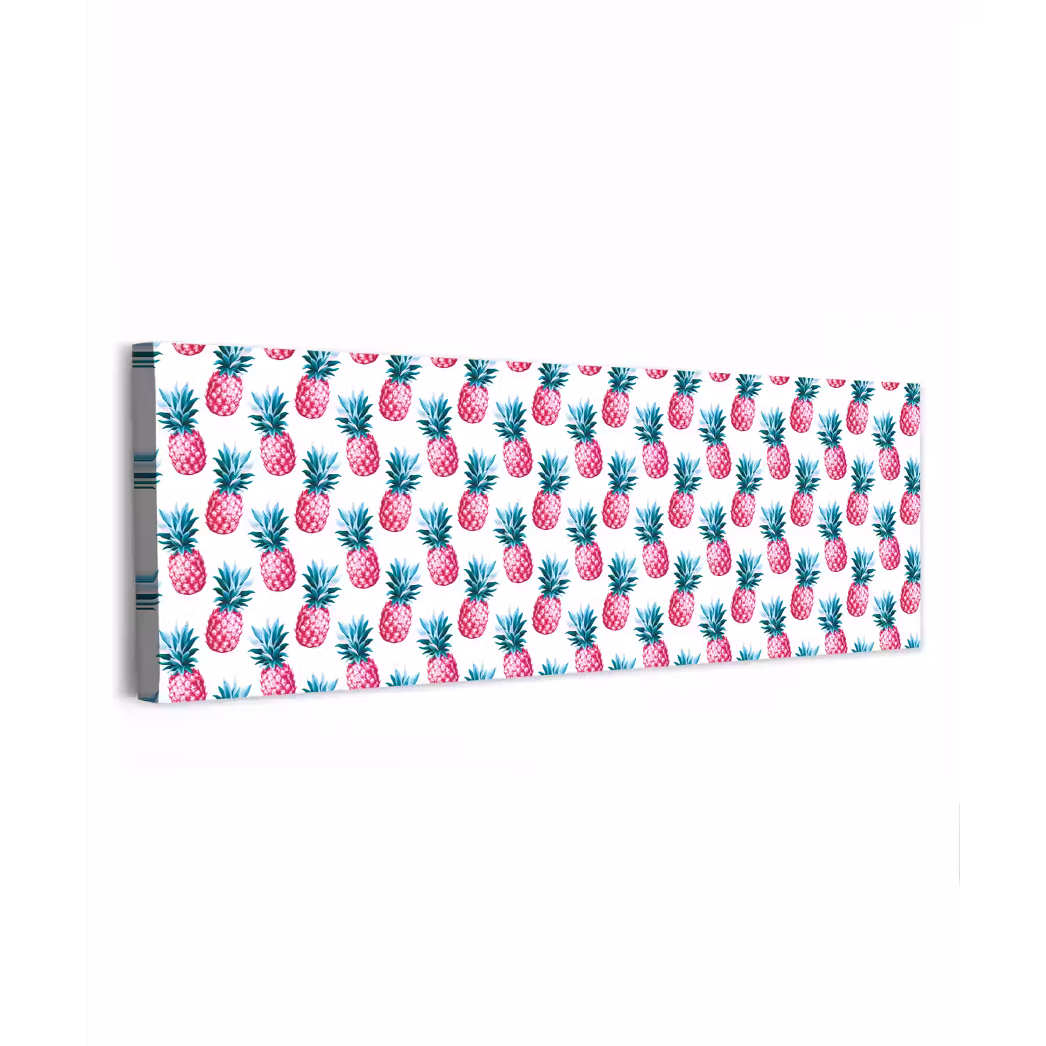 Ananas - Roze - Wit canvas 2cm klein 828 -z3d