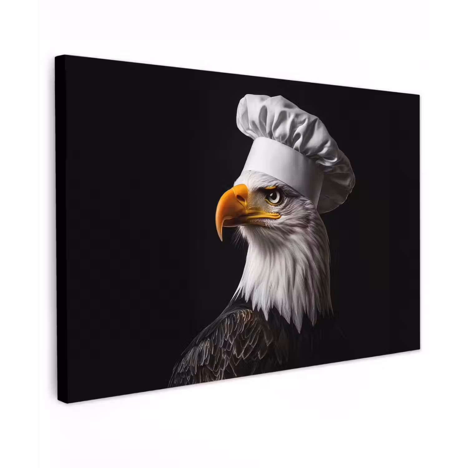 Arend -Amerika - Koksmuts - Vogel - Stoer canvas 2cm klein -z3d