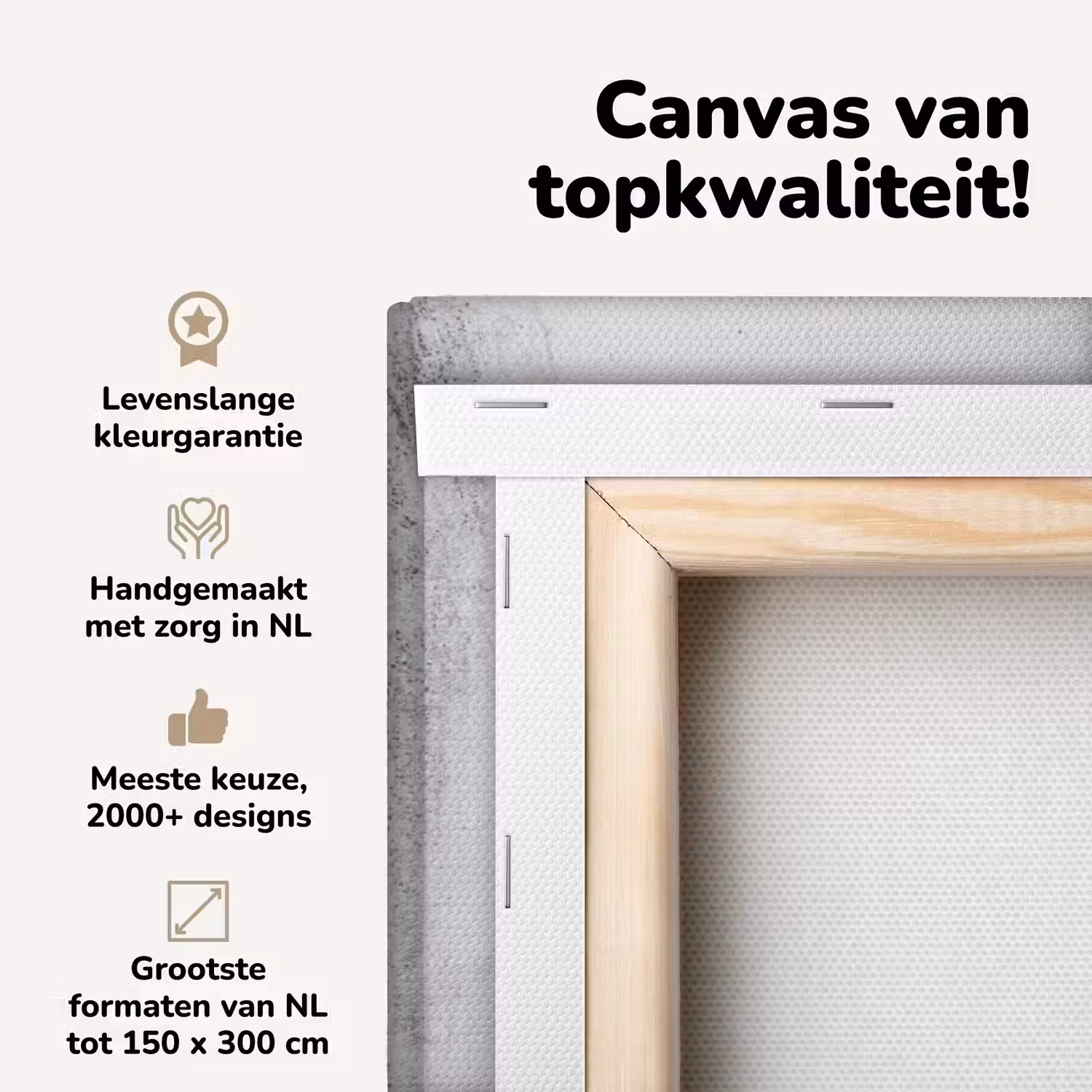 Beton - Grijs - Wit canvas 2cm middel -zzzsfeer2_topdoek