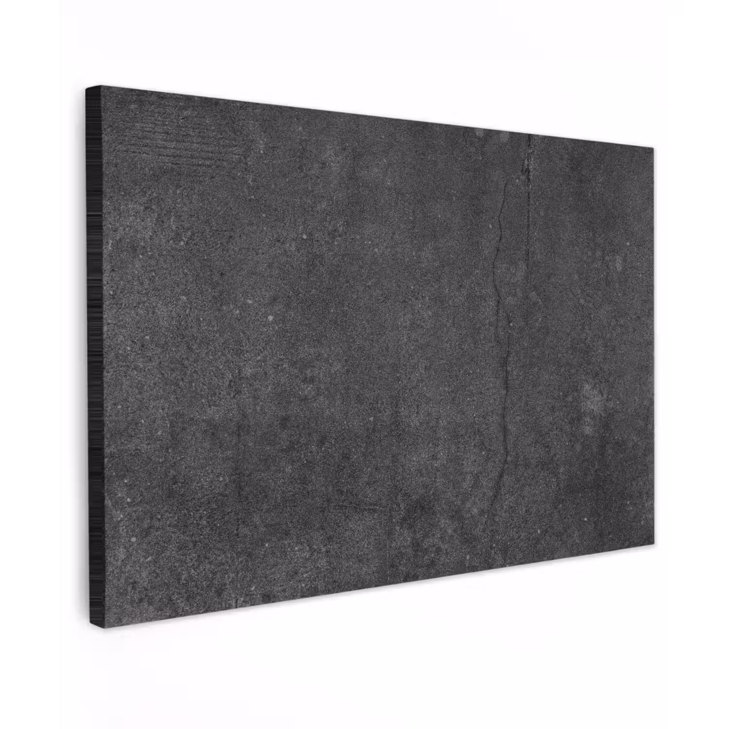 Beton - Zwart - Grijs - Rustiek - Industrieel canvas 2cm klein -z3d