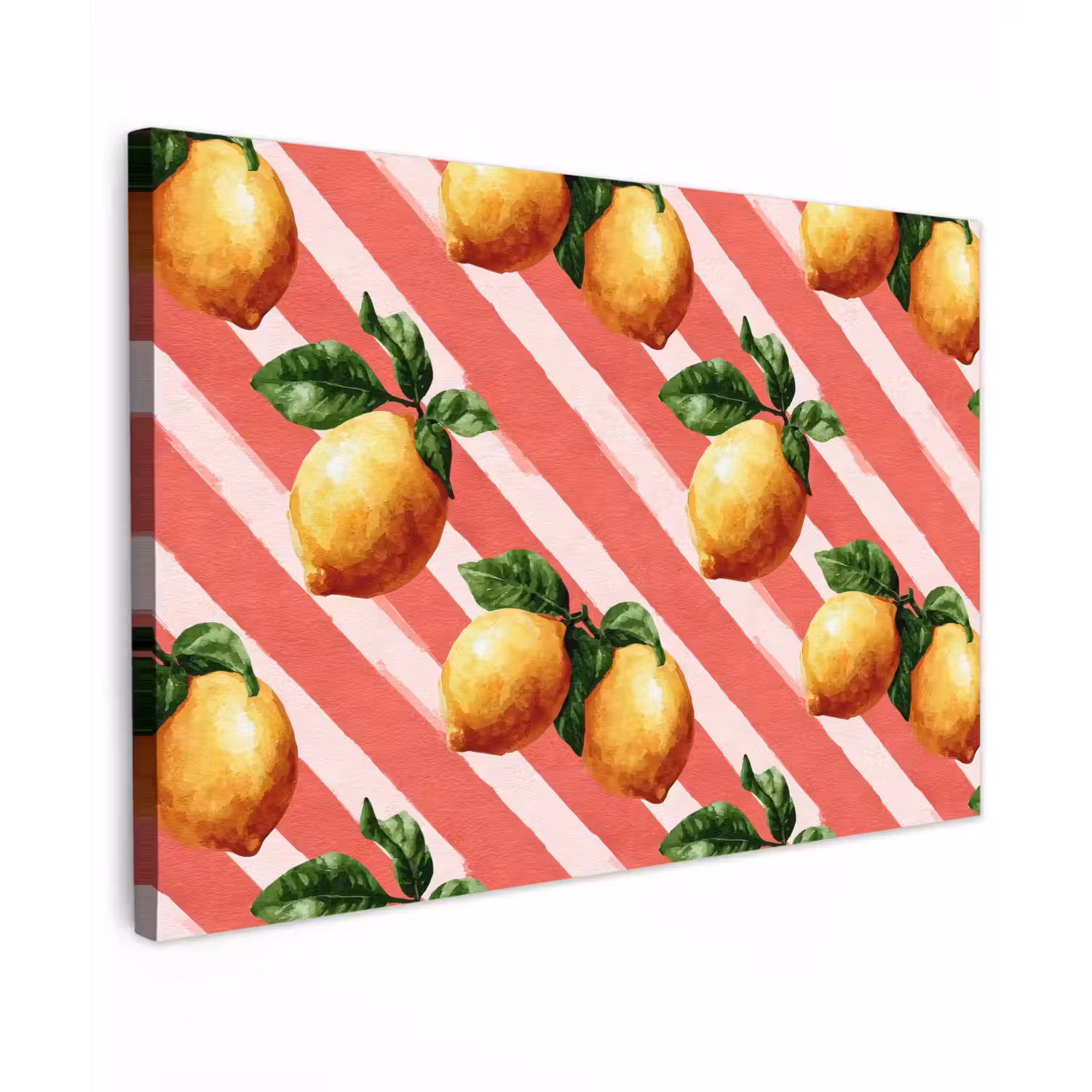Citroen - Geïllustreerd - Oranje canvas 2cm klein 34 -z3d