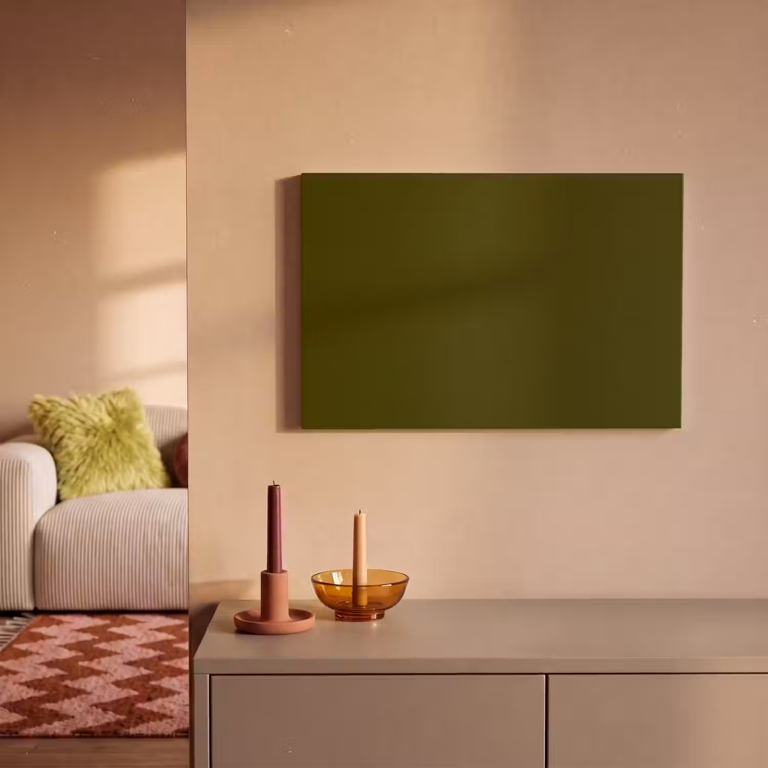 Dark - Olive - Groen canvas 2cm klein 34 -sfeer1