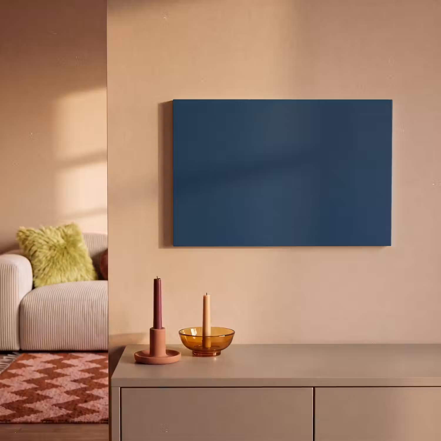 Deep - Ocean - Blauw canvas 2cm klein 34 -sfeer1