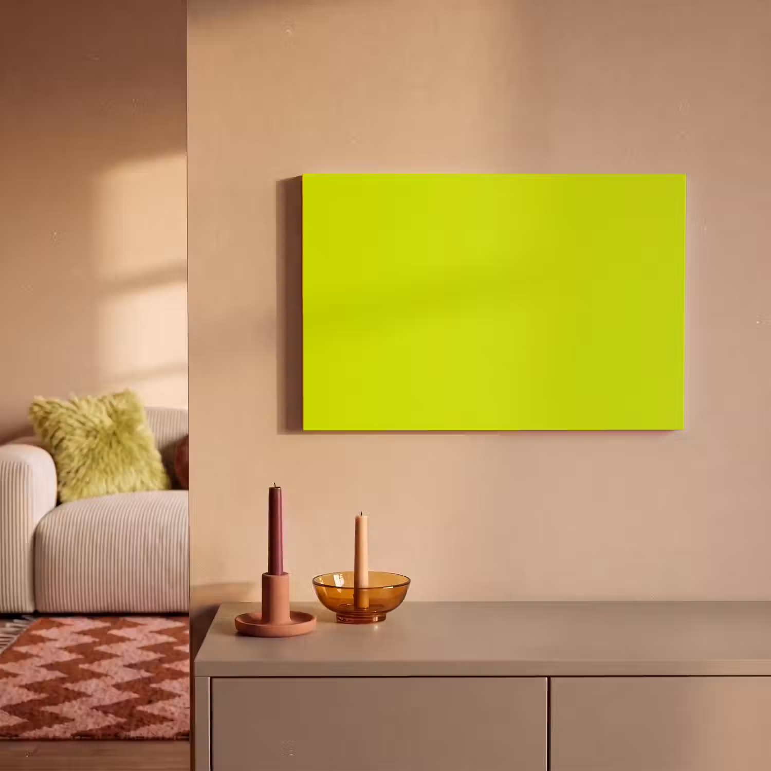 Electric - Lemon - Geel canvas 2cm klein 34 -sfeer1