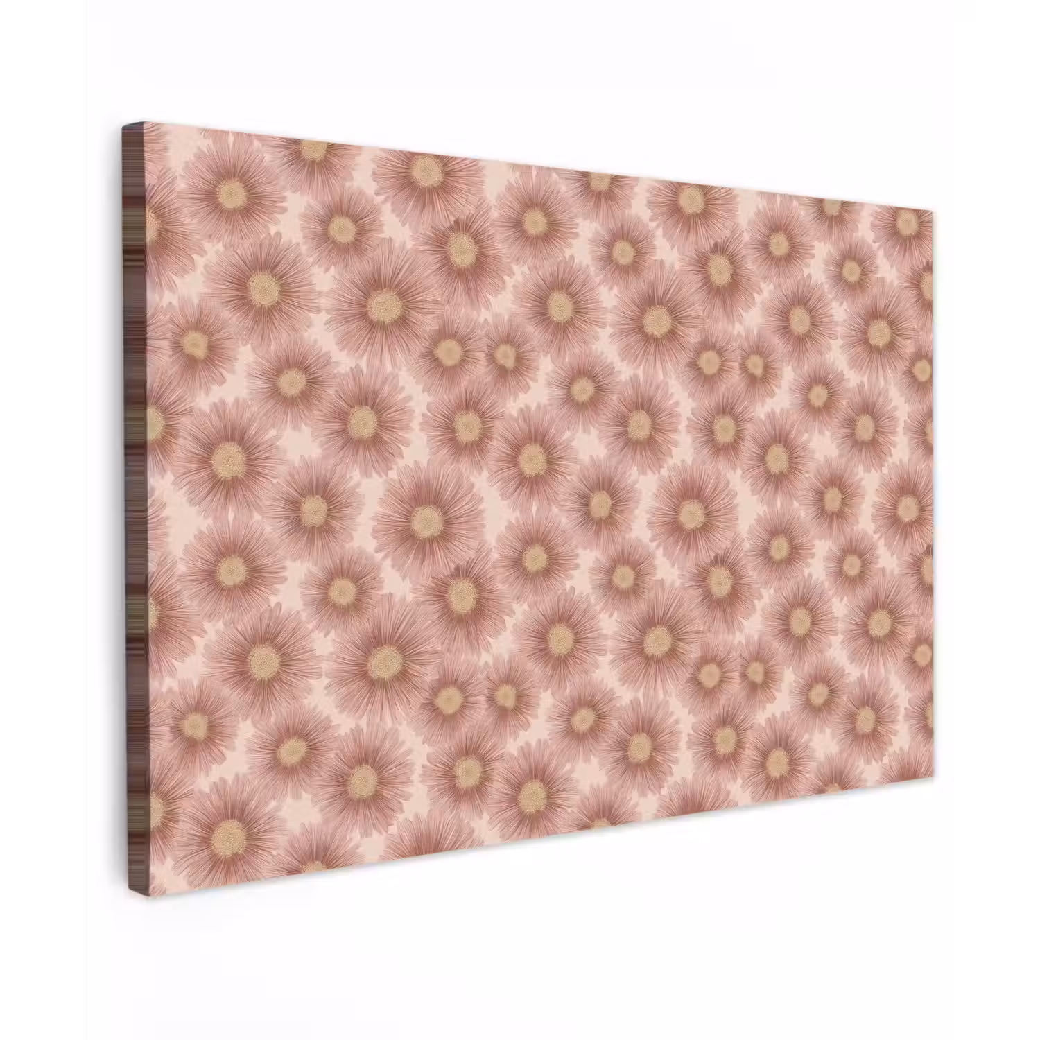 Gerbera - Bloemen - Roze canvas 2cm klein 34 -z3d
