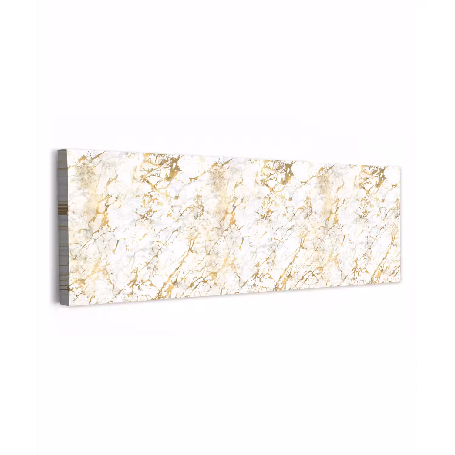 Goudspatten - Wit - Marmer canvas 2cm klein 828 -z3d