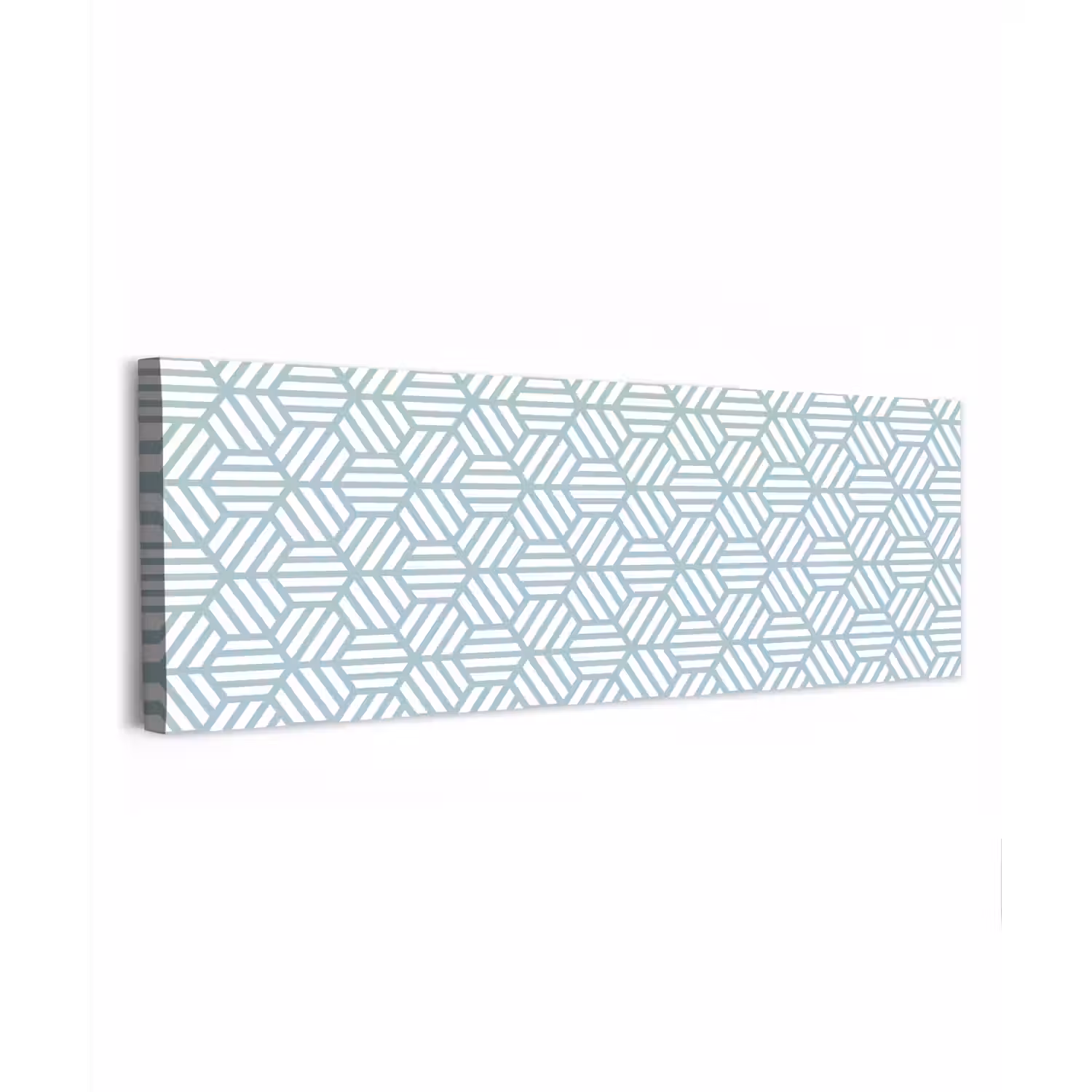Groen - Geometrie - Patronen - Abstract canvas 2cm klein 828 -z3d