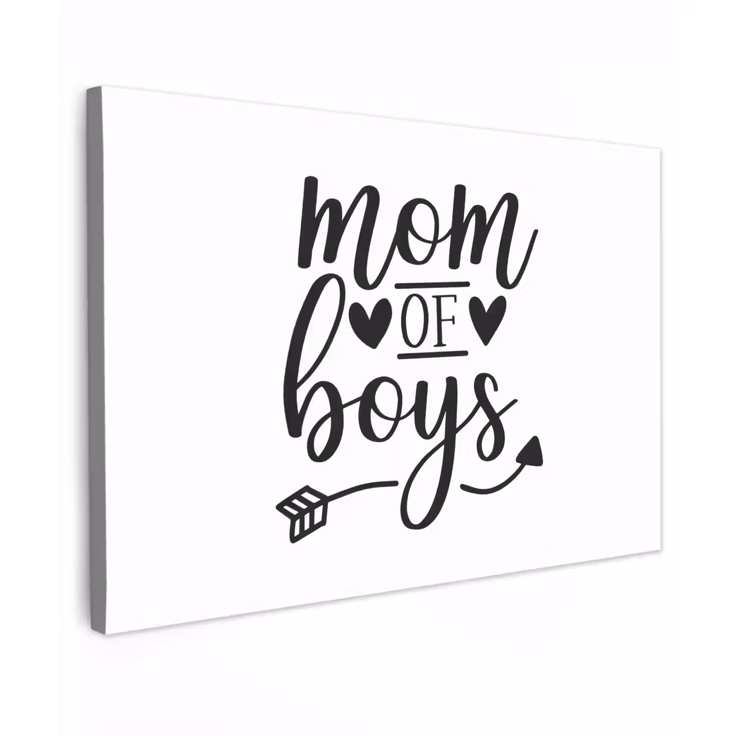 Jongens - Moederdag - Quotes canvas 2cm klein -z3d