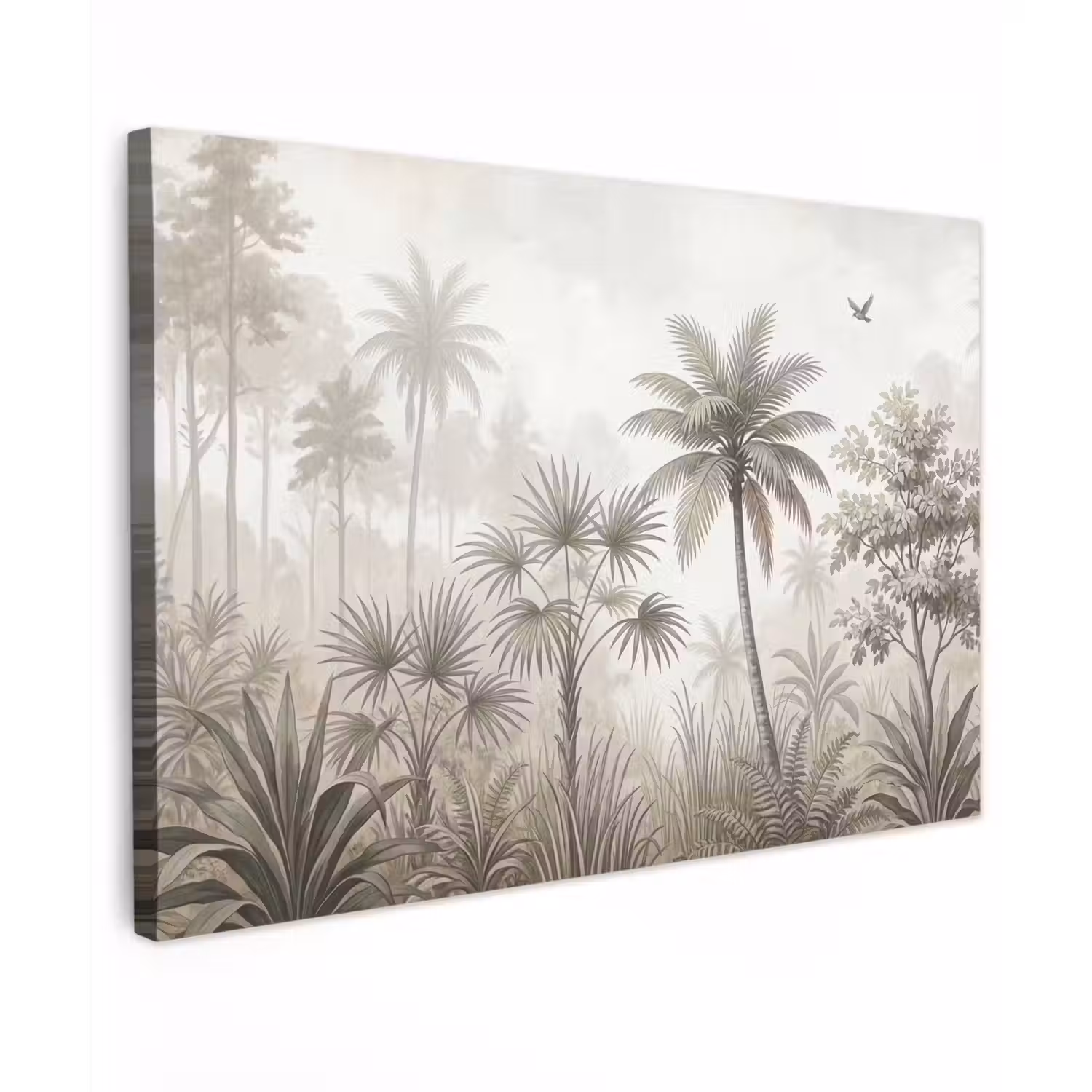 Jungle - Palmbomen - Natuur canvas 2cm klein -z3d