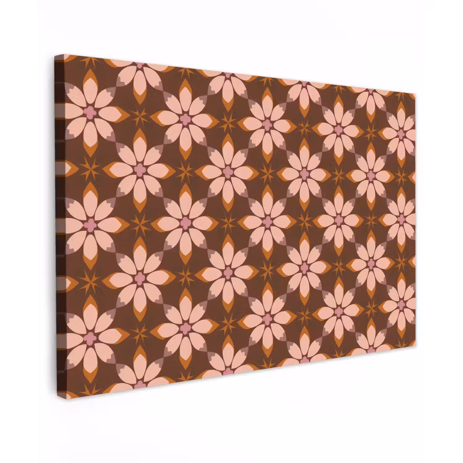 Klassiek - Retro - Bruin canvas 2cm klein 34 -z3d