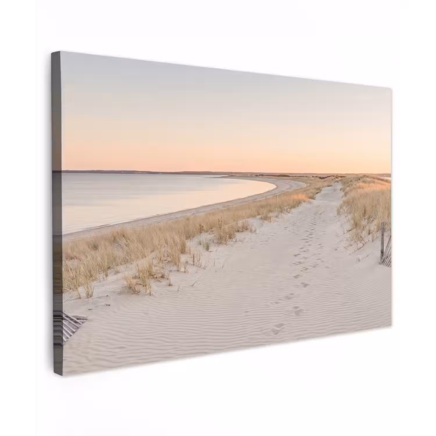 Kustlijn - Horizon - Hek canvas 2cm klein -z3d