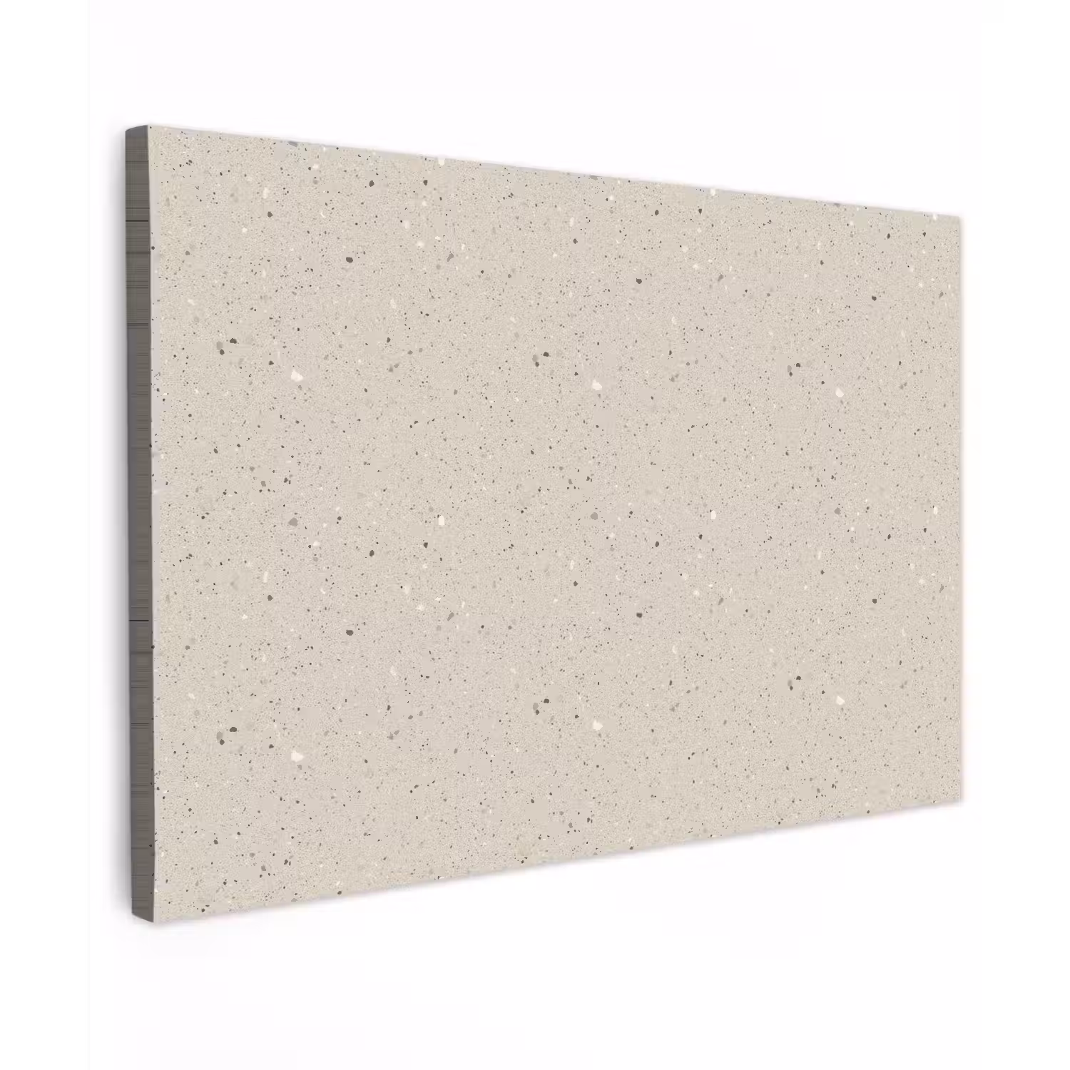 Lichtbeige - Terrazzo - Grijs canvas 2cm klein 34 -z3d